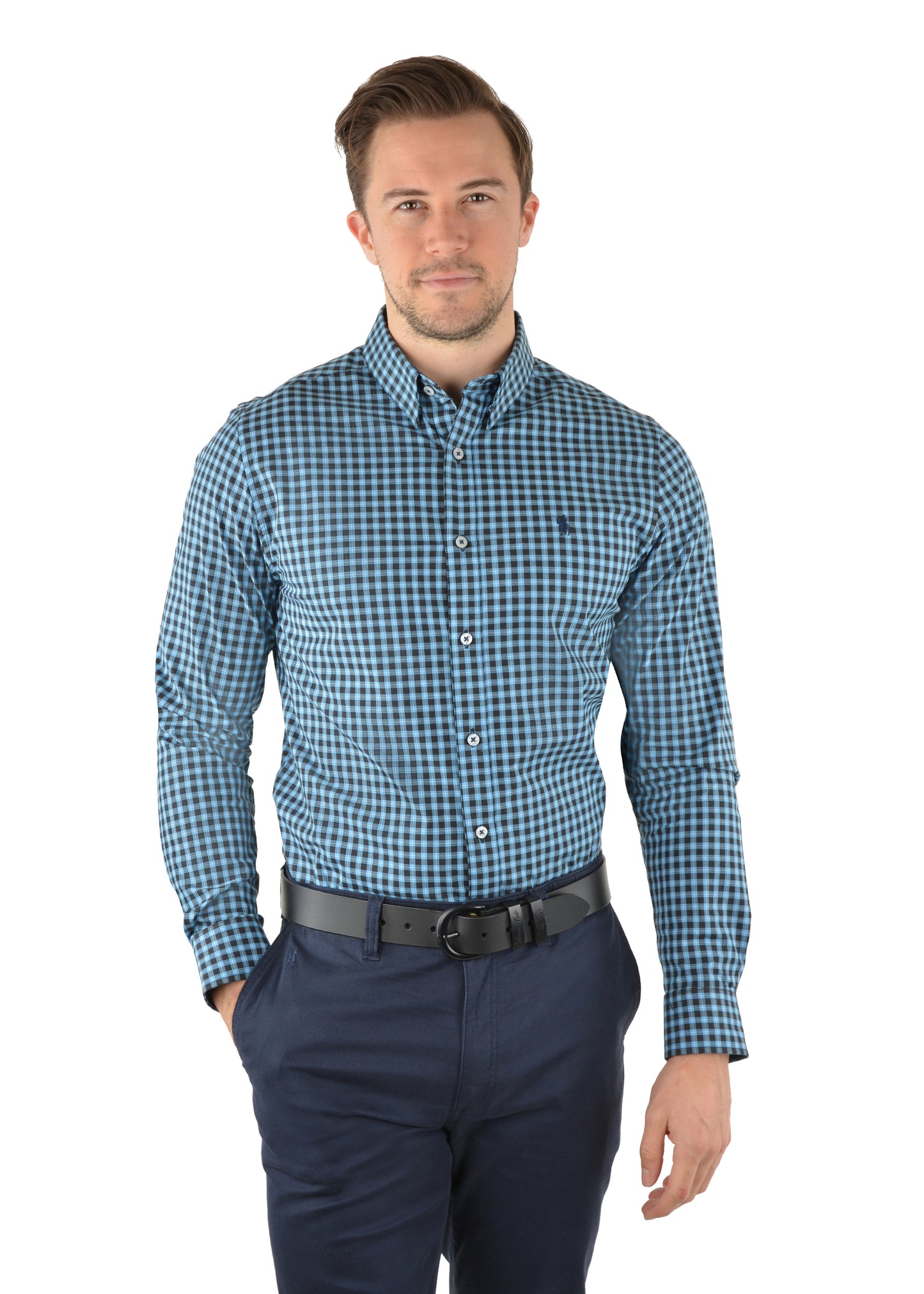 MENS NORTON TAILORED LS SHIRT