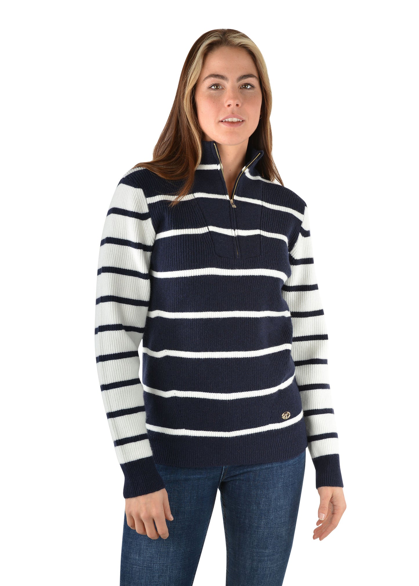 WMNS BEA 1/4 ZIP RUGBY