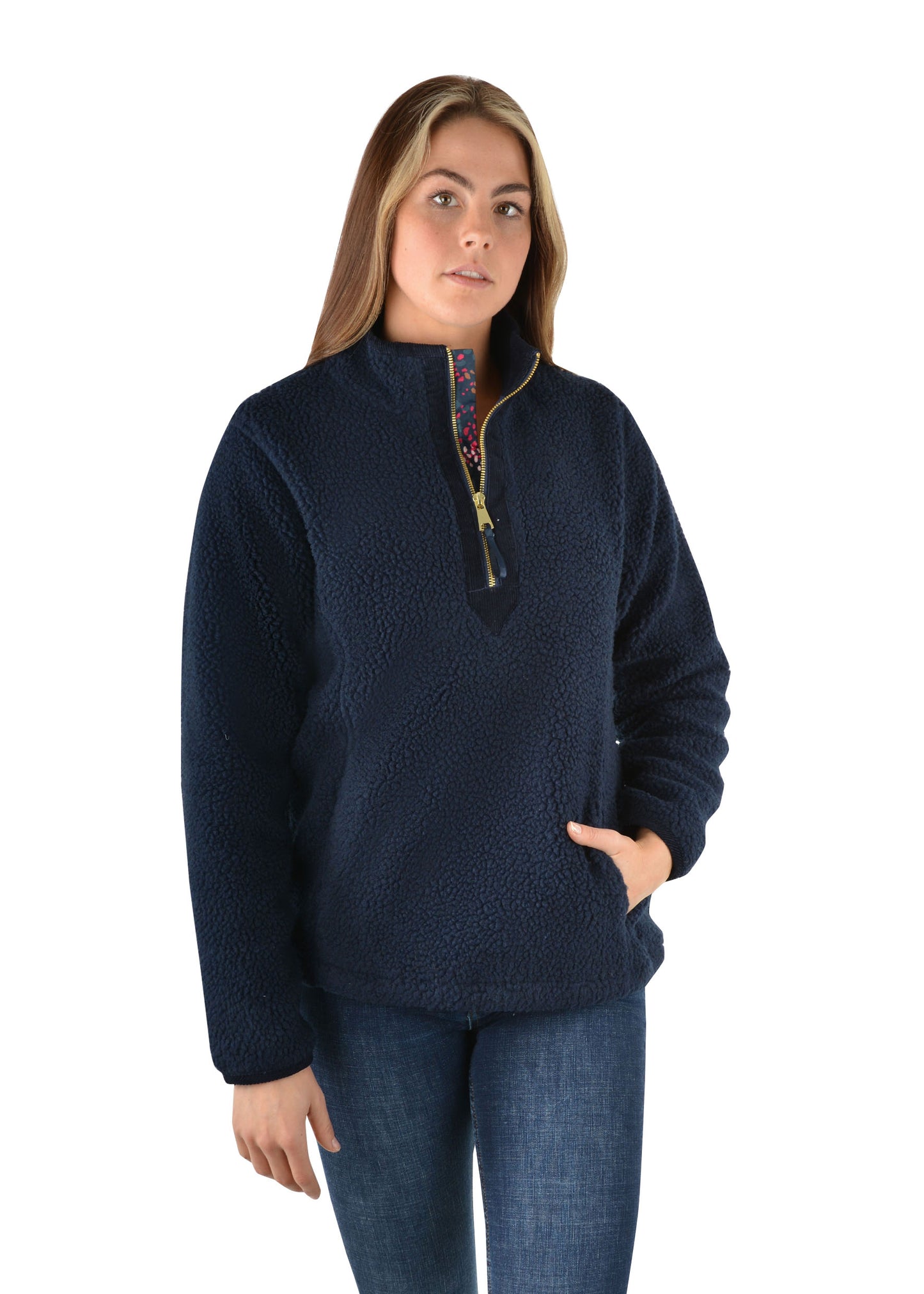 WMNS JO 1/4 ZIP PULLOVER