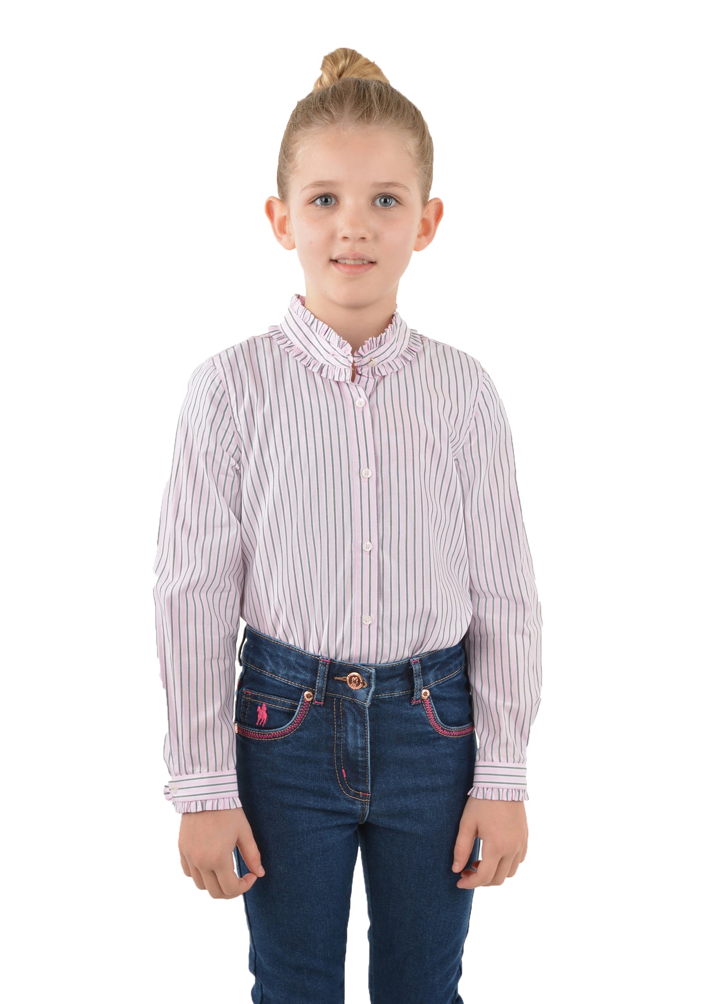 GIRLS COLLETTE LS SHIRT