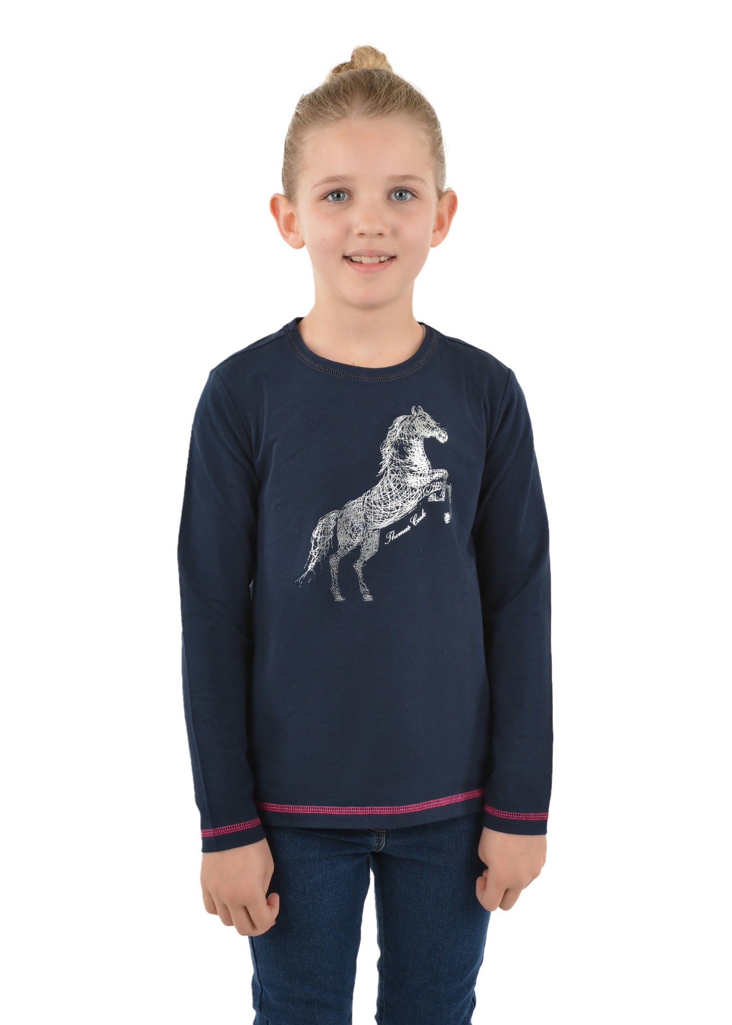 GIRLS FAITH LS TEE