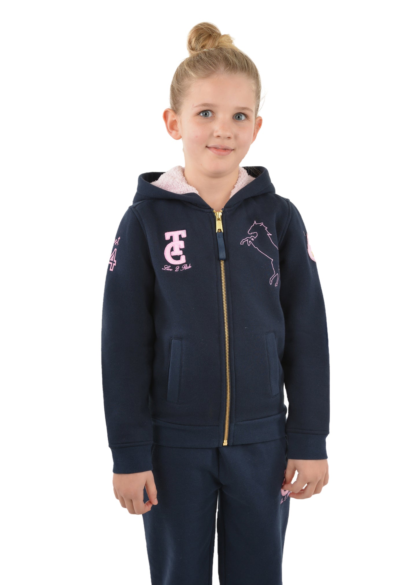GIRLS BRANDY ZIP UP HOODIE