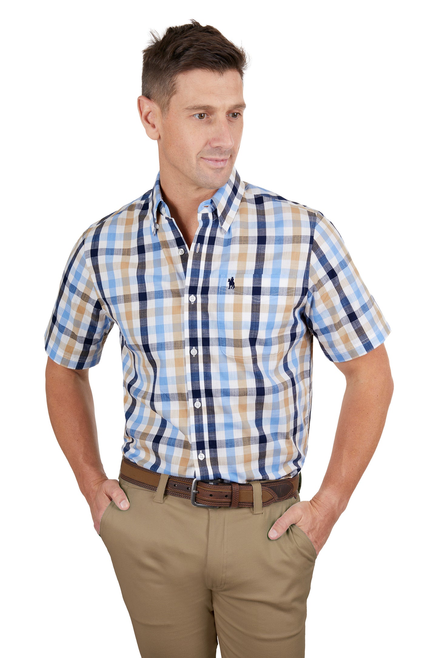 MENS DUKE 1PKT SS SHIRT