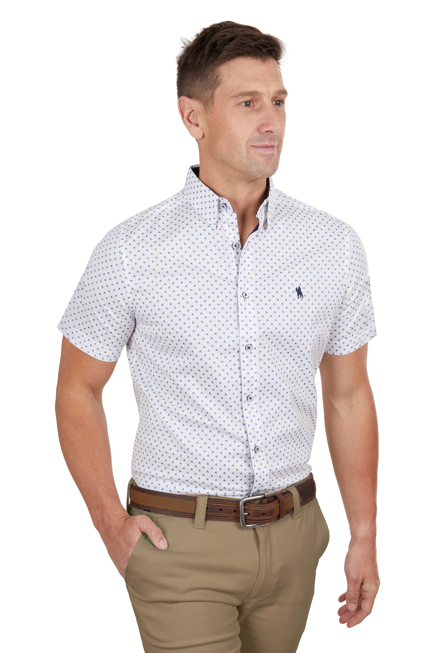 MENS JUDE TAILORED SS SHIRT