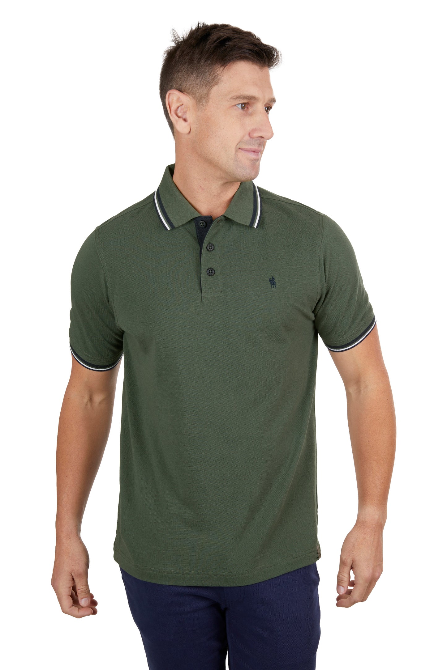 MENS LOGAN TAILORED SS POLO