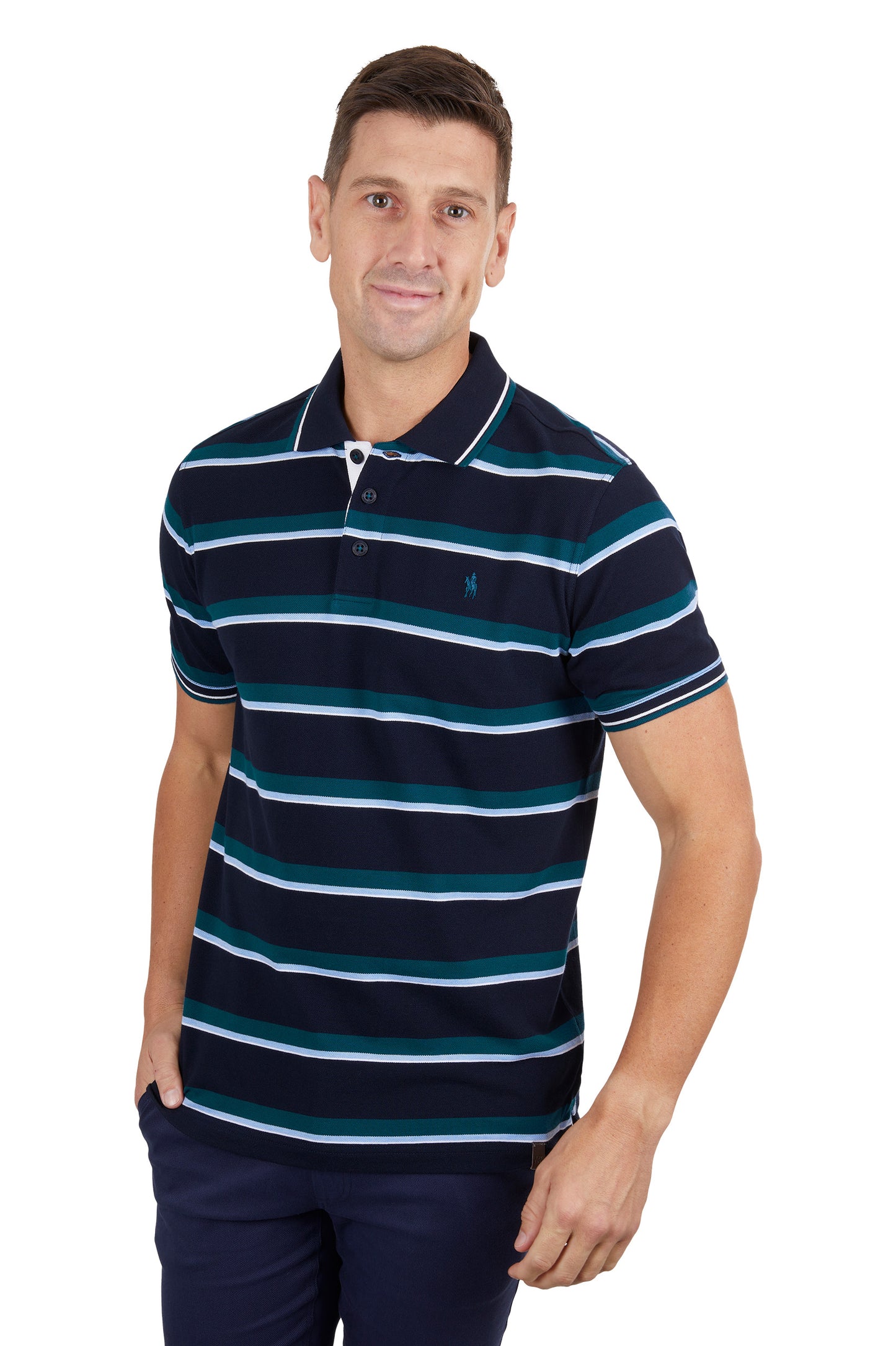 MENS NOLAN TAILORED SS POLO