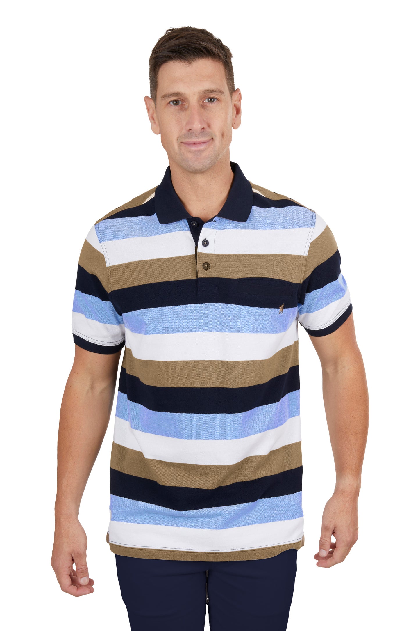 MENS JAY 1PKT SS POLO