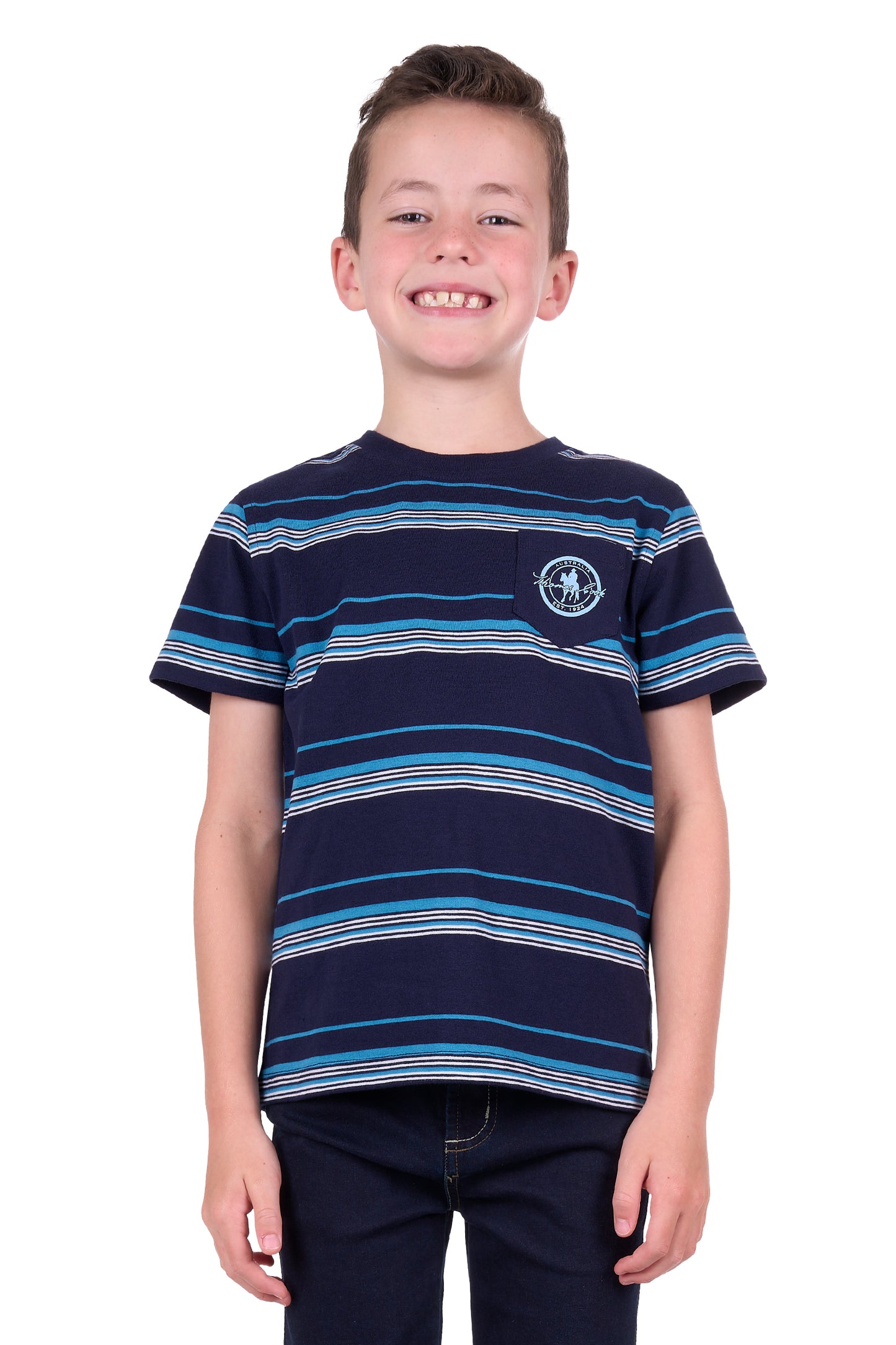 BOYS SHAUN 1PKT SS TEE