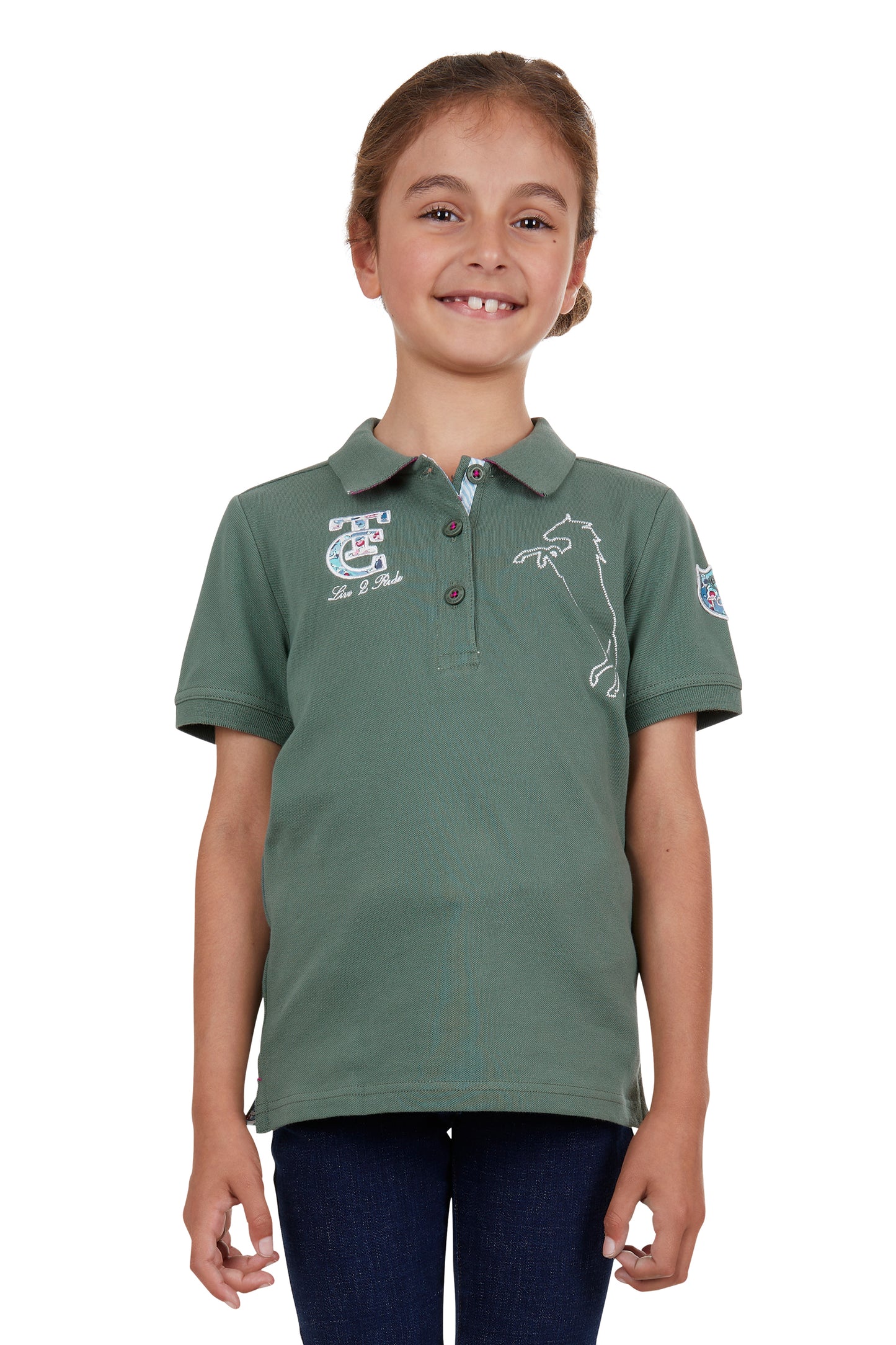GIRLS LUNA SS POLO