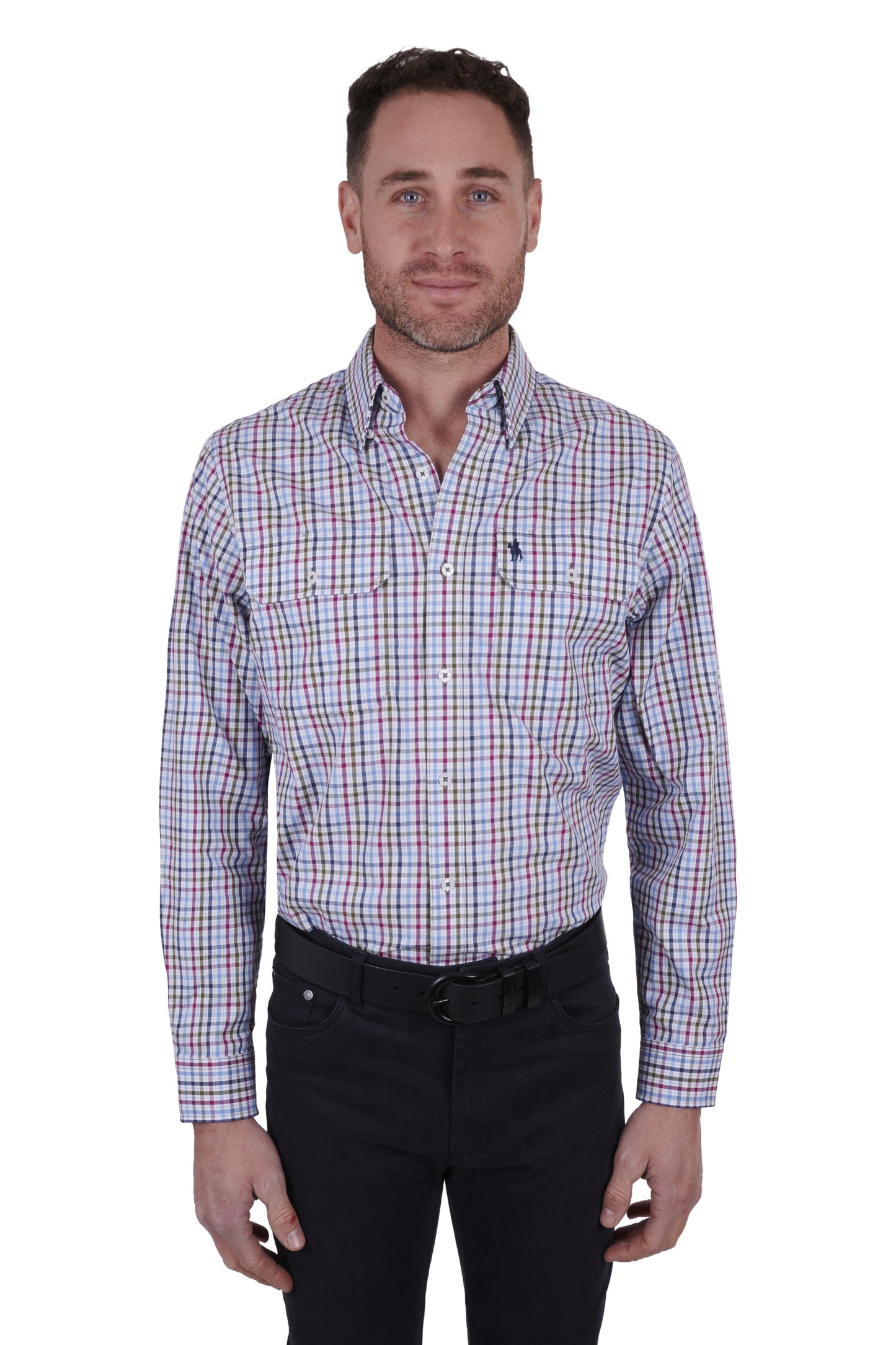 MENS NICHOLAS 2PKT LS SHIRT