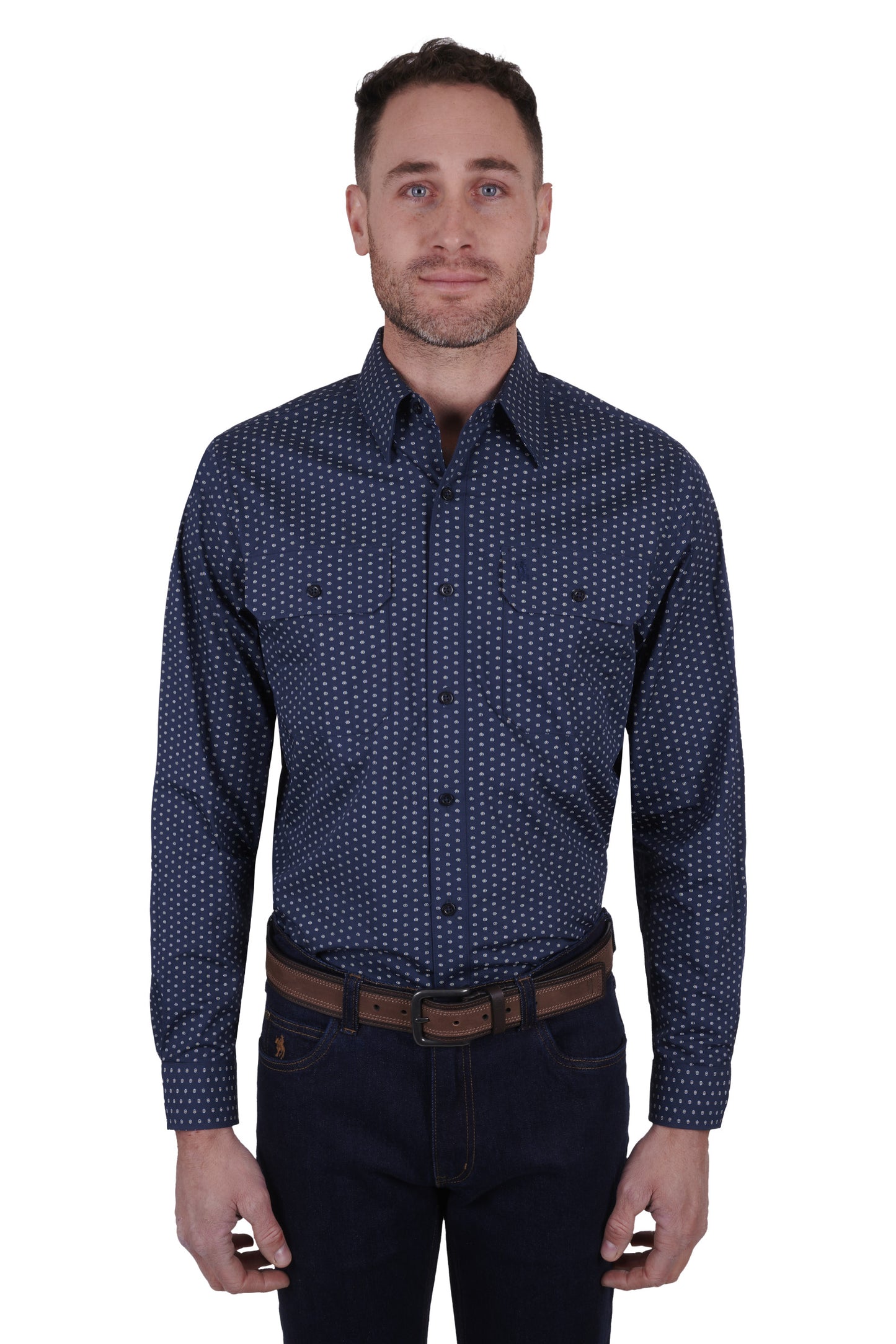 MENS GLENDALE 2PKT LS SHIRT