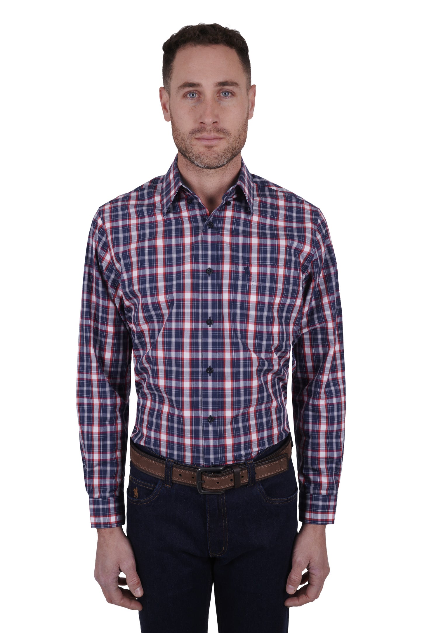 MENS COLBY 1PKT LS SHIRT