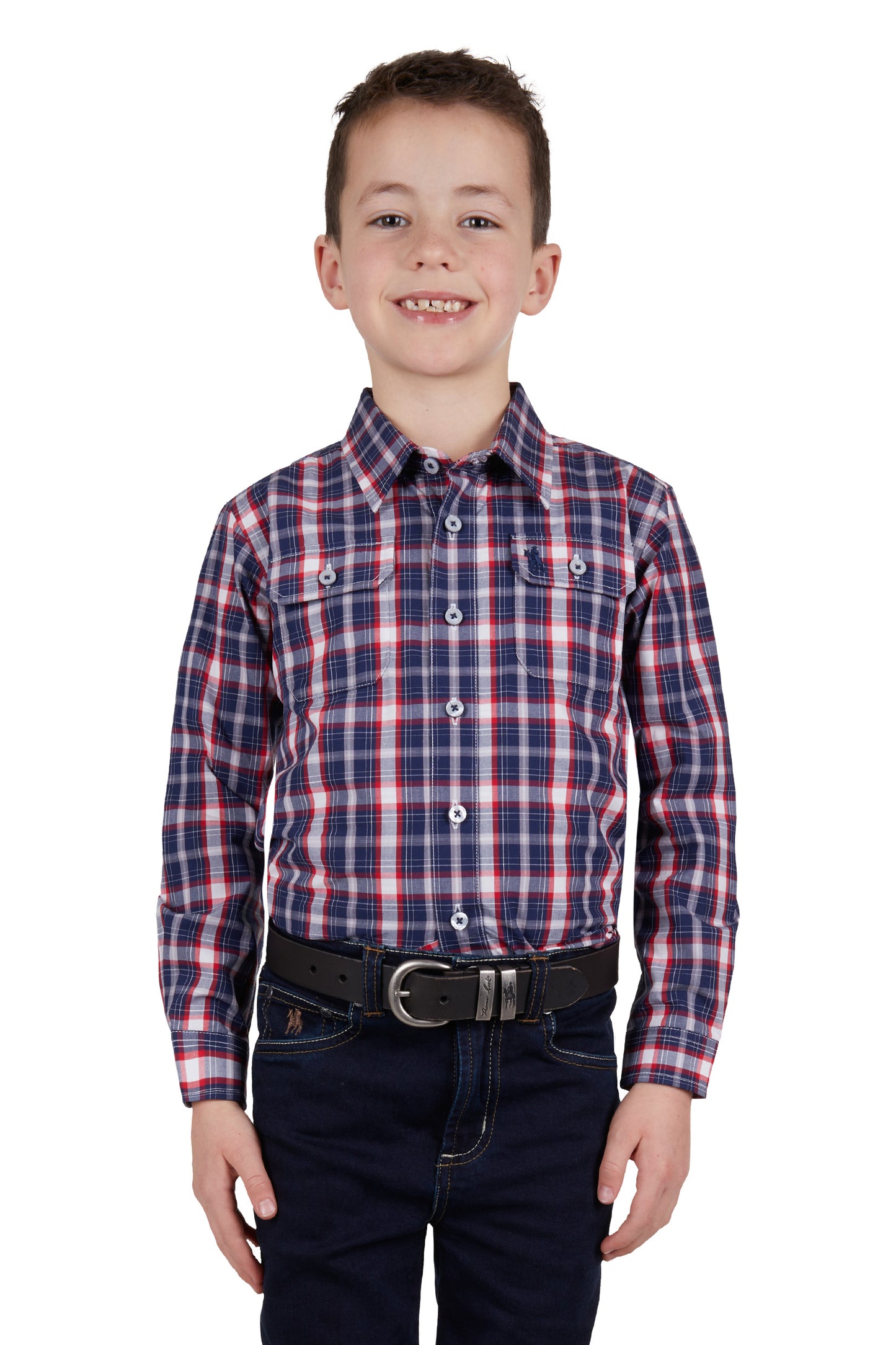 BOYS COLBY 2PKT LS SHIRT