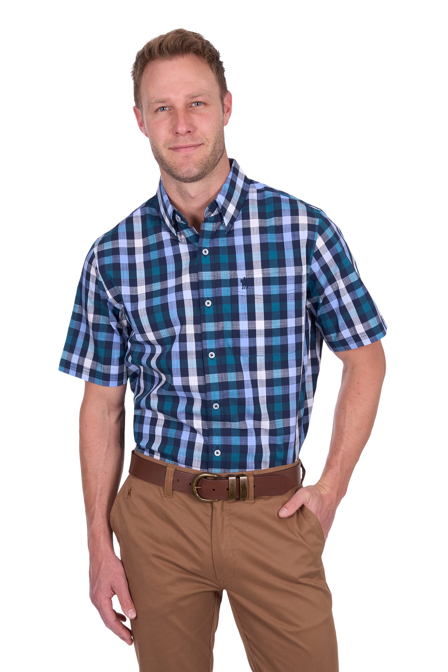 MENS JOHN 1PKT SS SHIRT