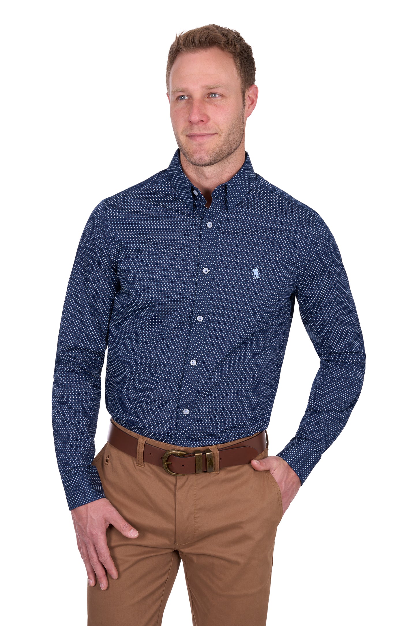MENS DAVID TAILORED LS SHIRT