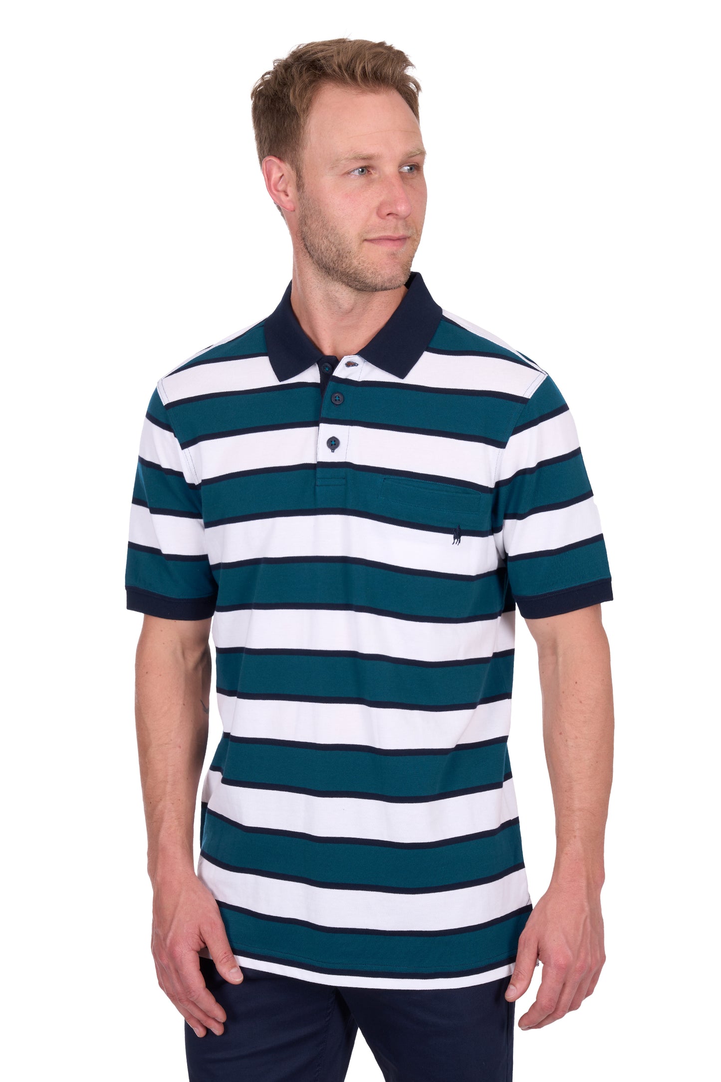 MENS RYAN 1PKT SS POLO