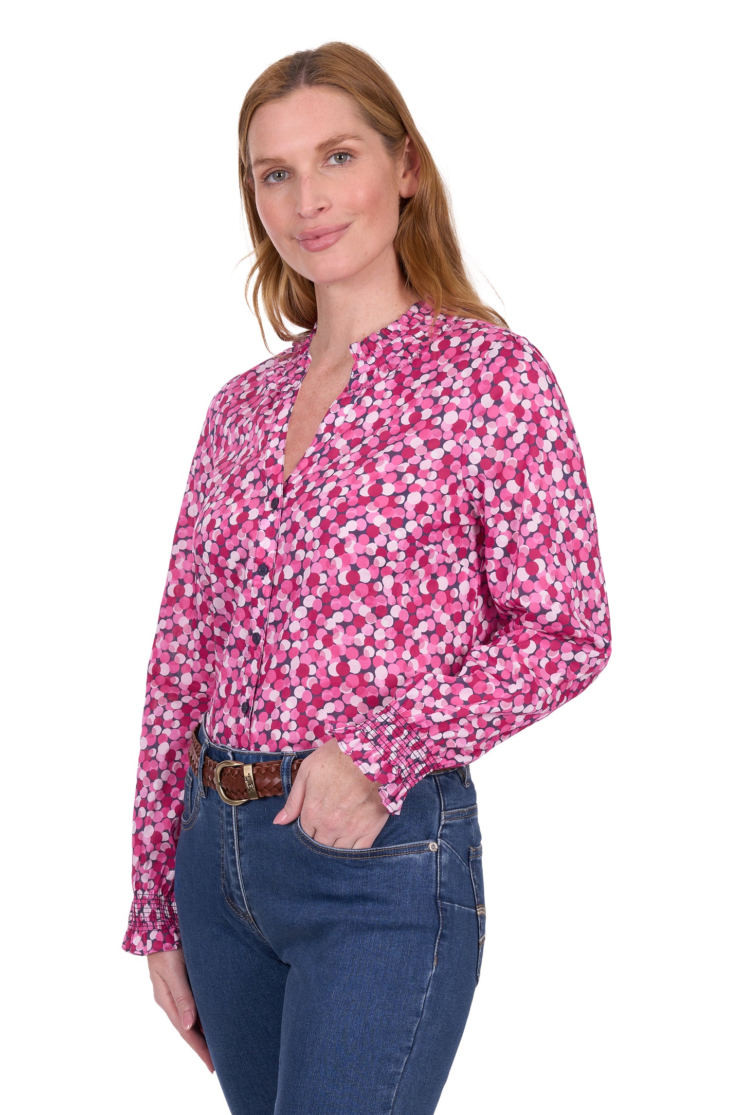 WMNS RUBY LS BLOUSE