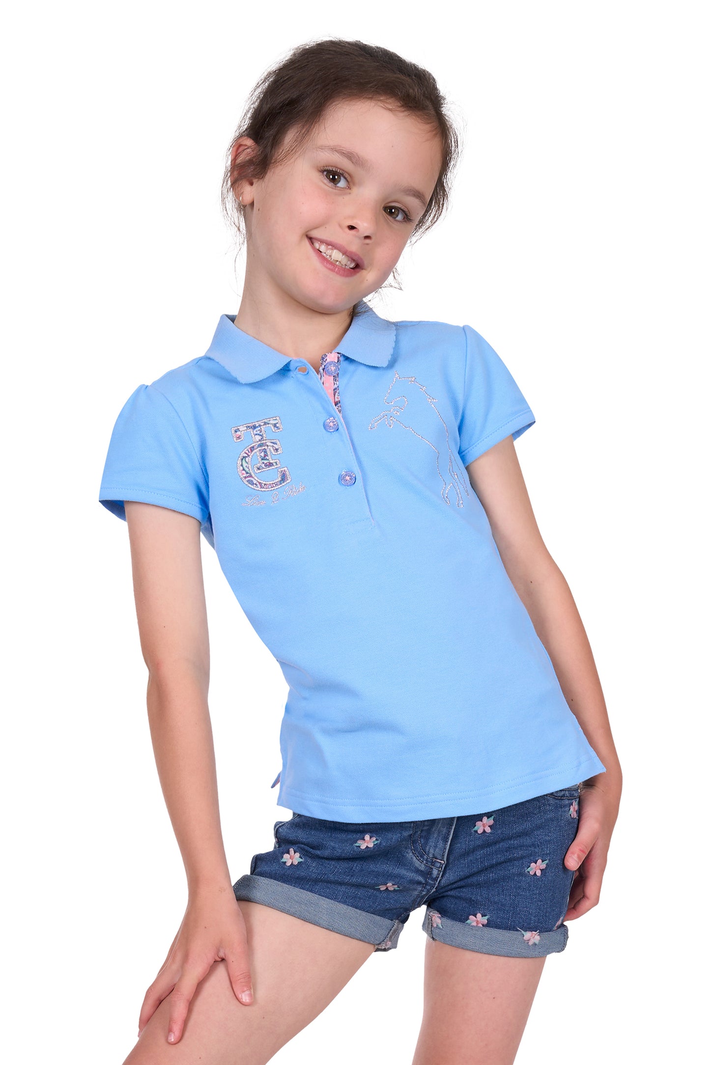 GIRLS DAISY SS POLO