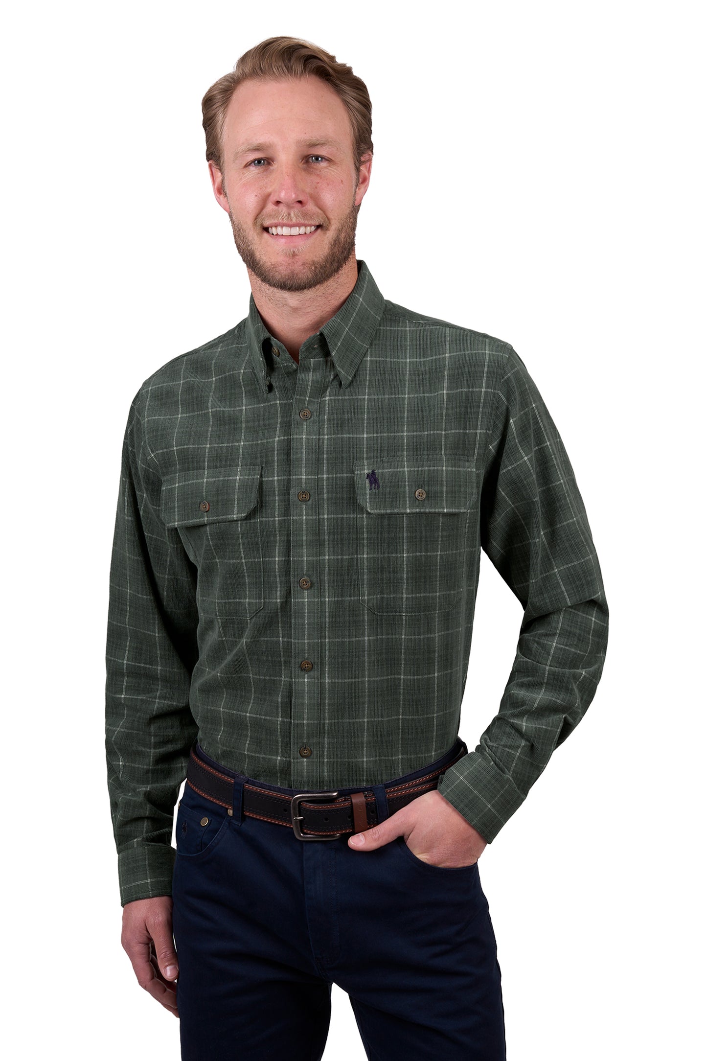 MENS LEO THRML 2PKT LS SHIRT