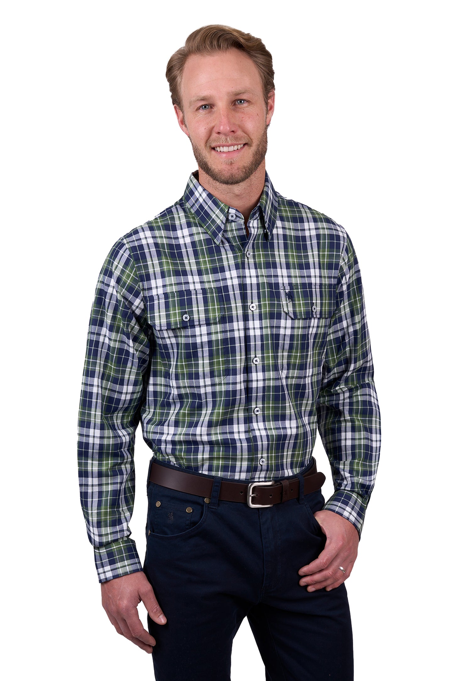 MENS SHANE 2PKT LS SHIRT