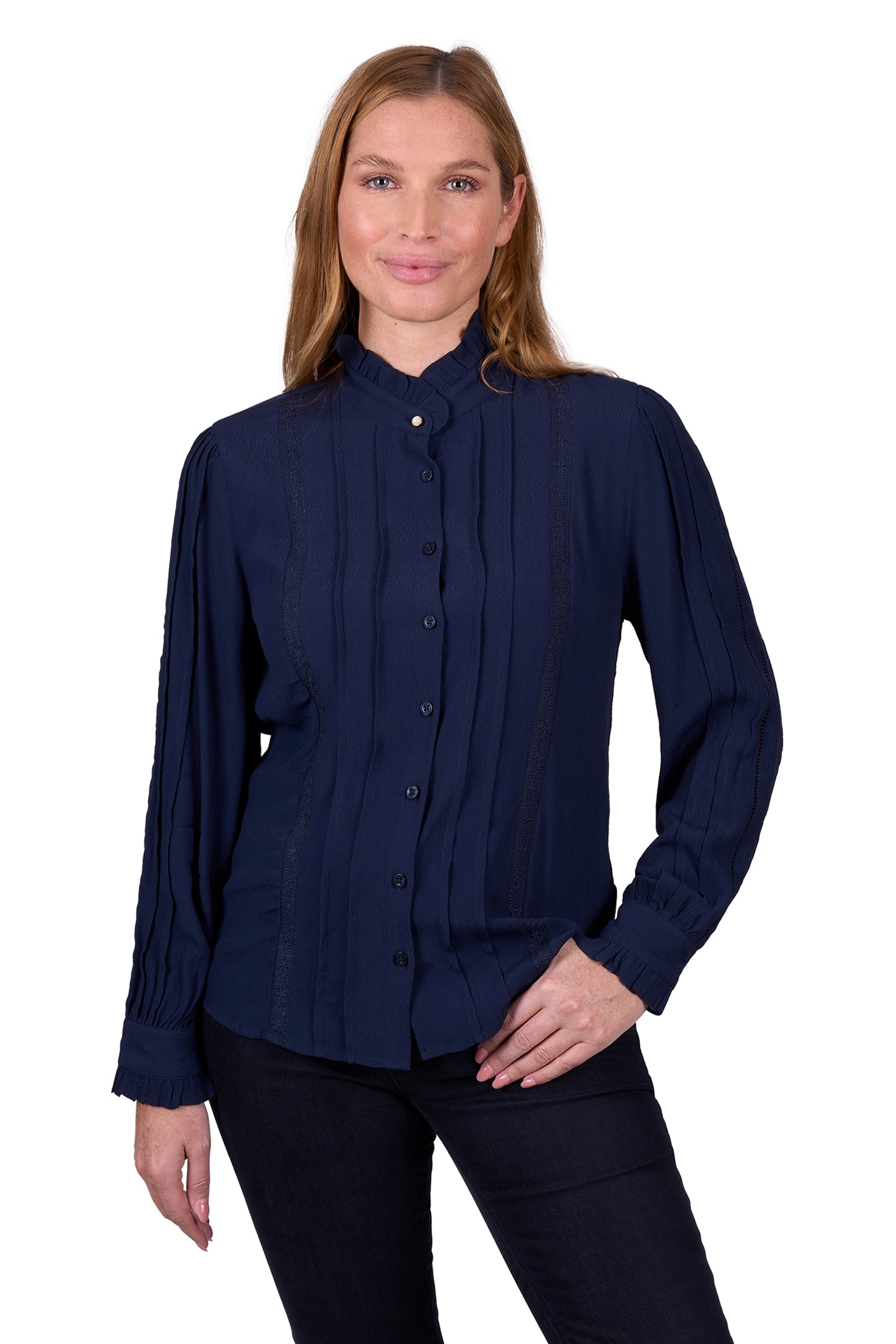 WMNS ELEANOR LS BLOUSE