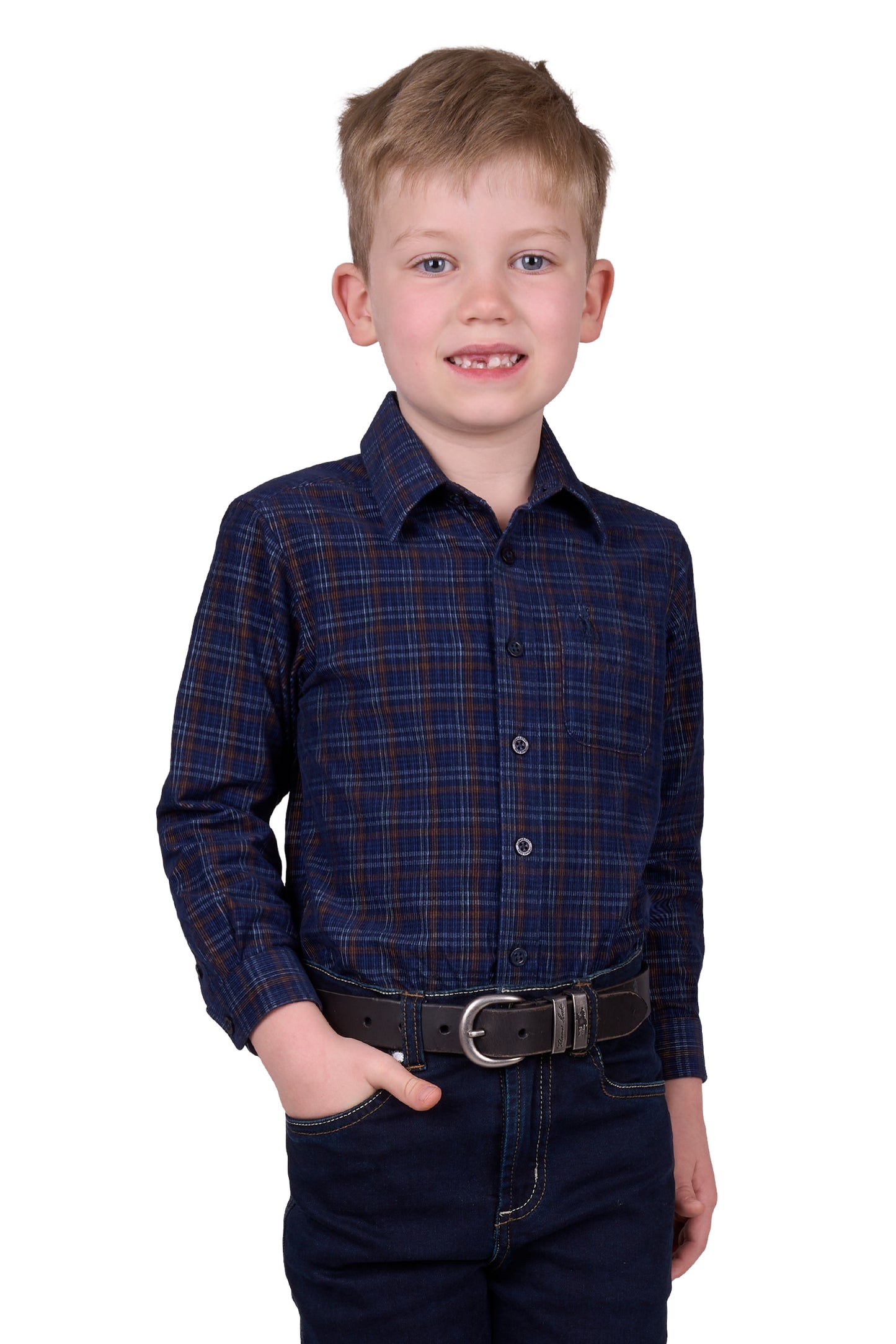 BOYS MAX THRML 1PKT LS SHIRT