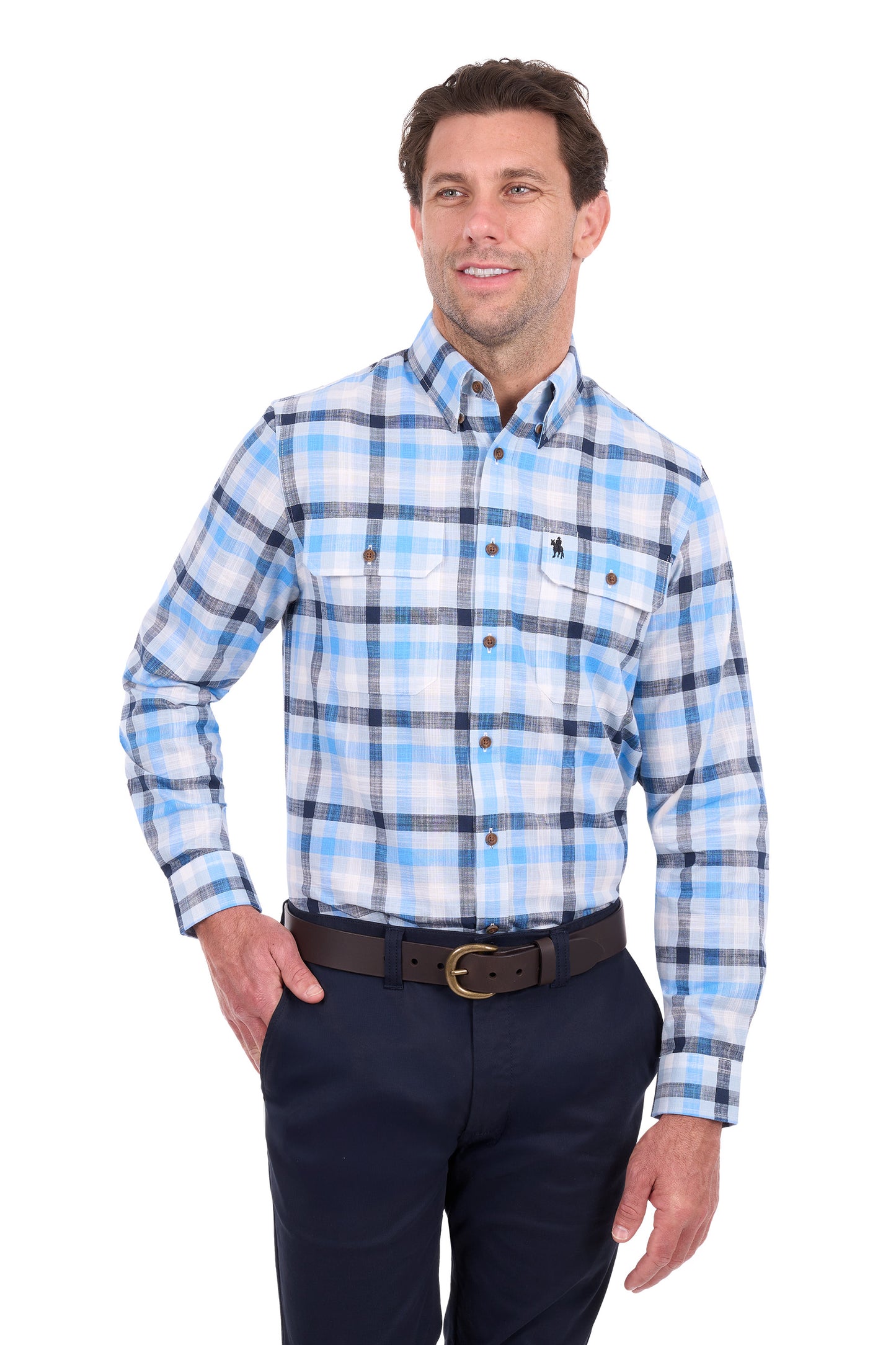 MENS JACOB 2PKT LS SHIRT