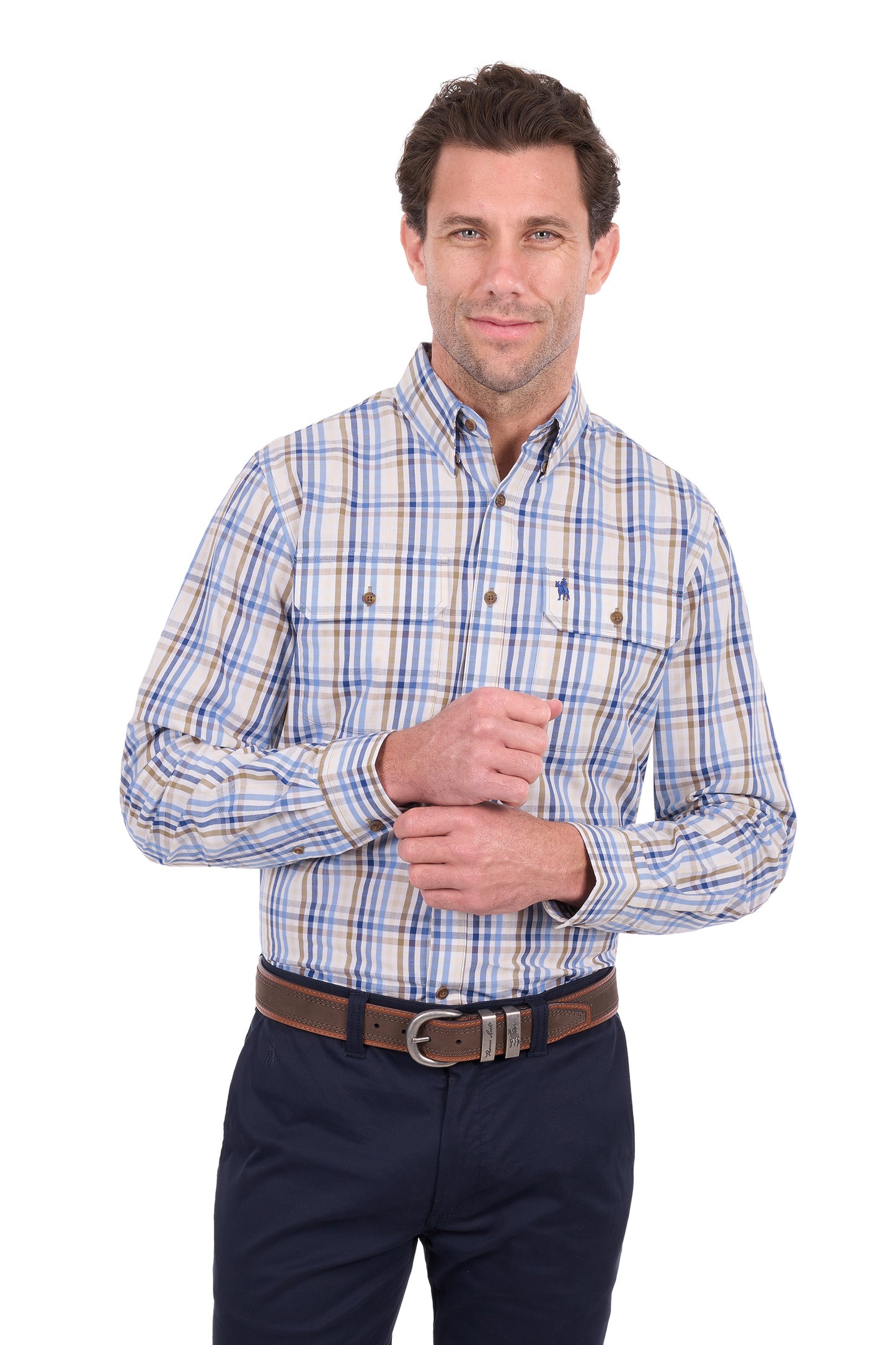 MENS TOMMY 2PKT LS SHIRT