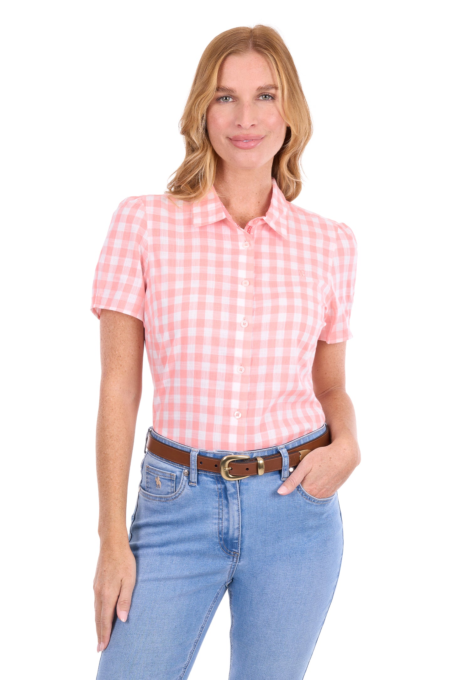 WMNS AGNES SS SHIRT