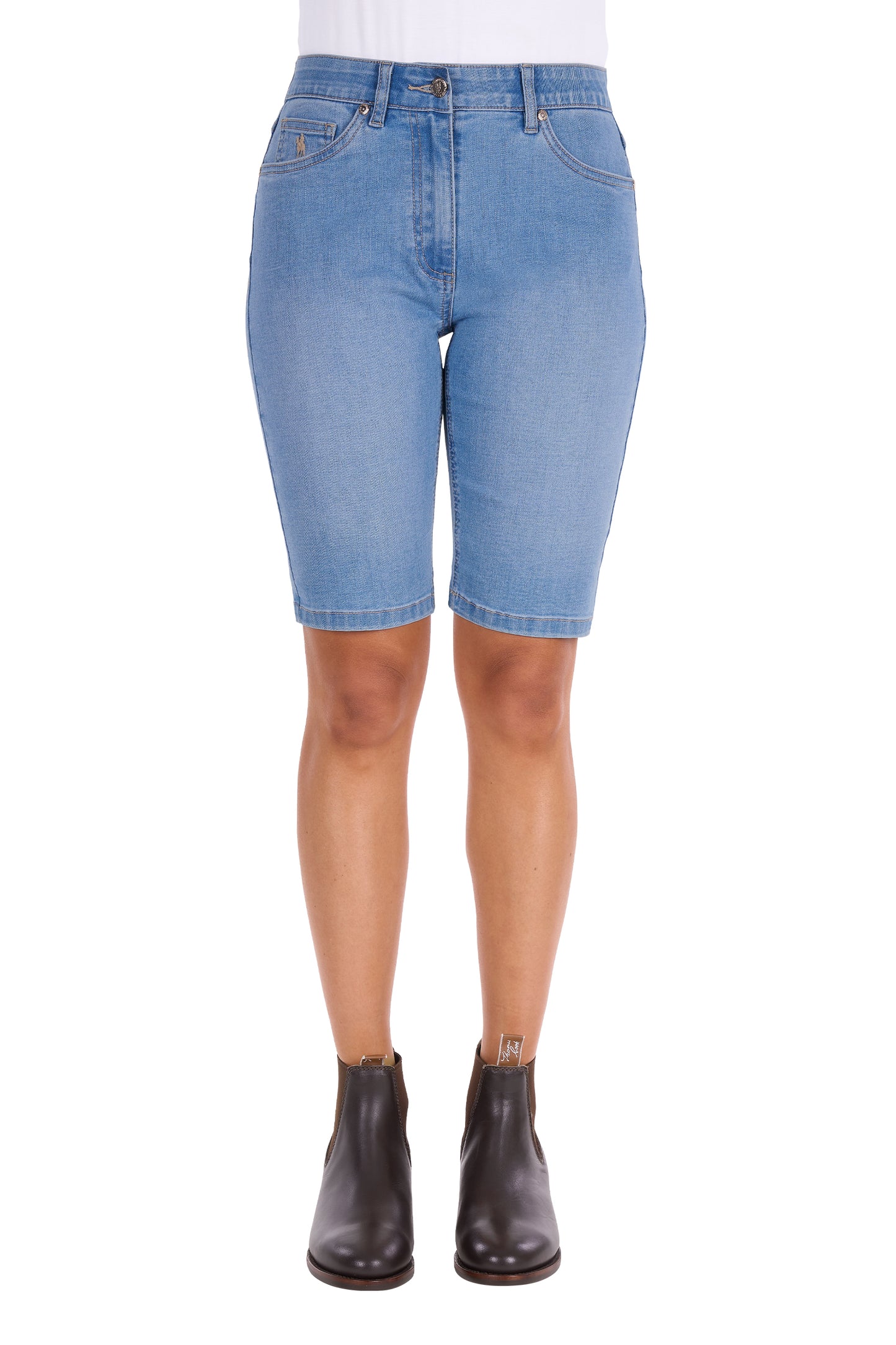 WMNS EBONY DENIM SHORT