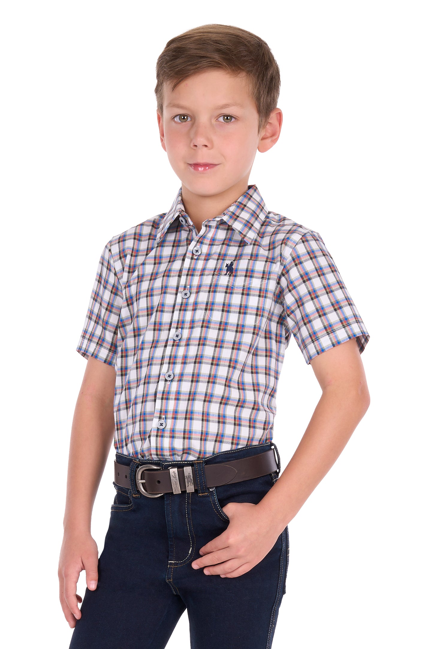 BOYS ARLO 1PKT SS SHIRT