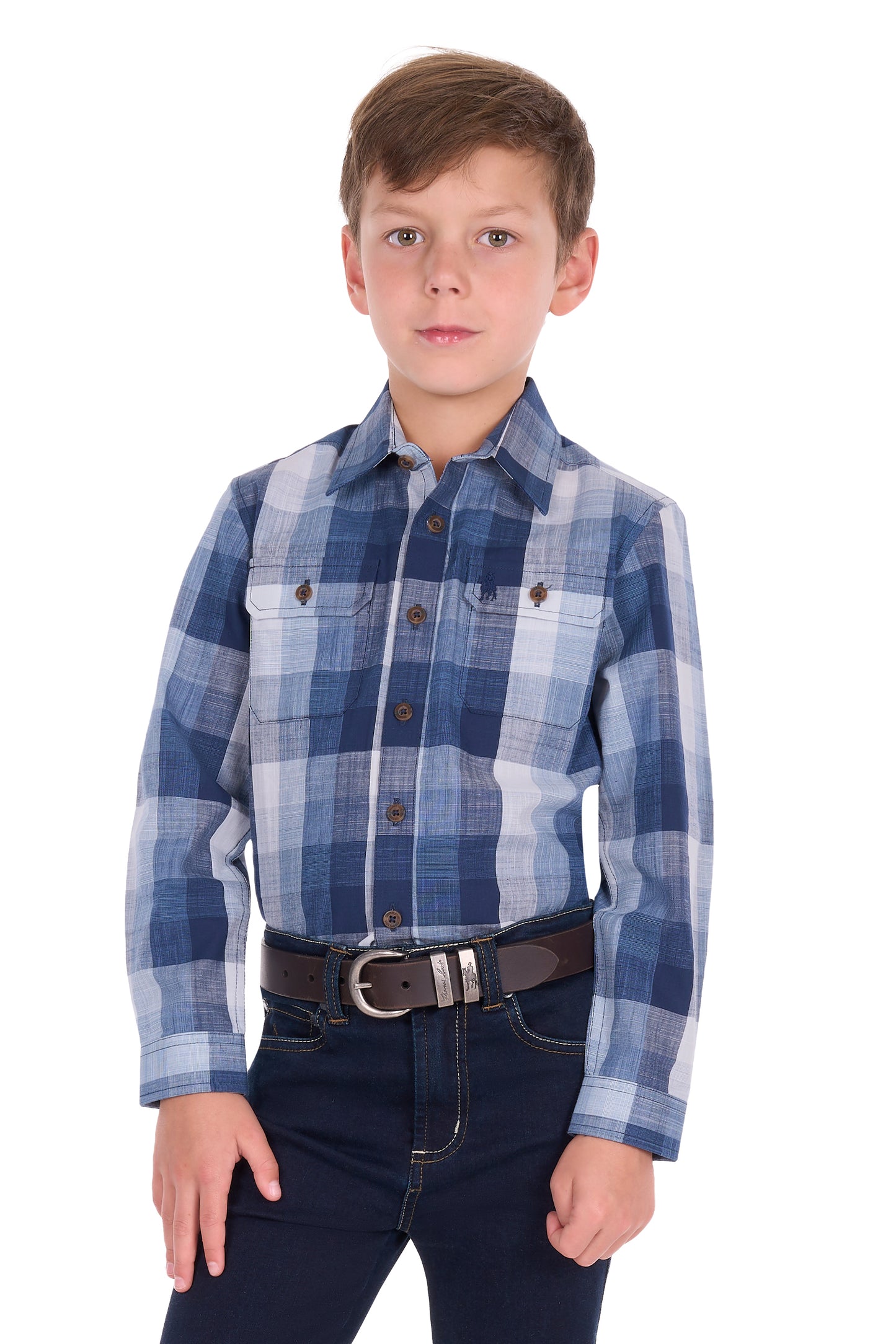 BOYS OSCAR 2PKT LS SHIRT
