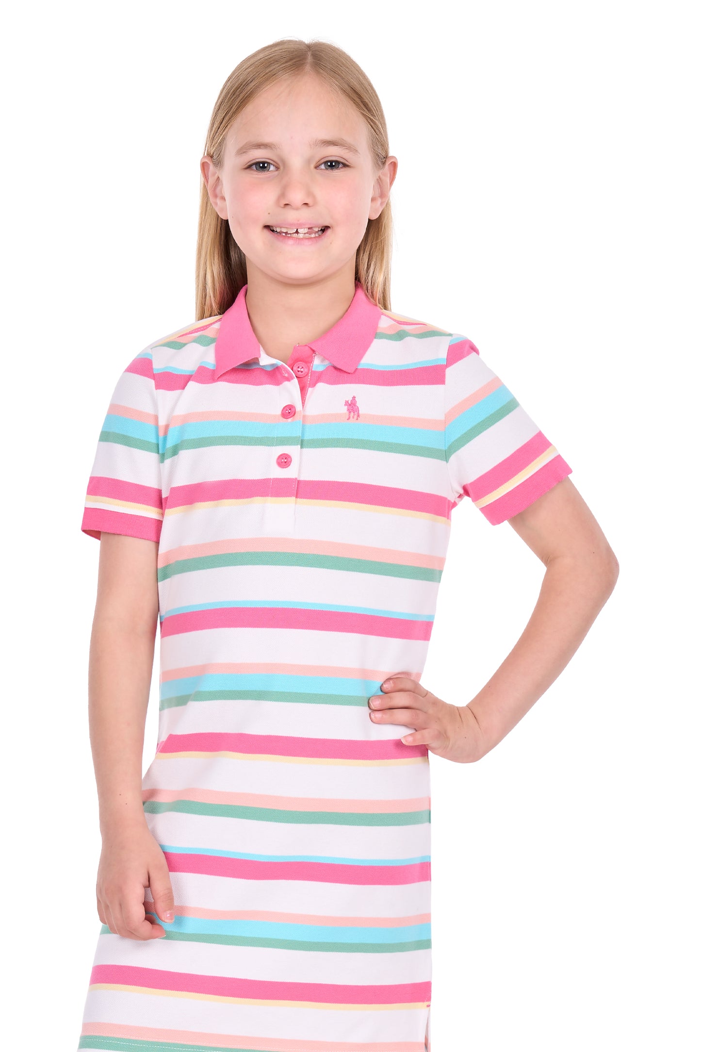 GIRLS CHIARA SS POLO DRESS
