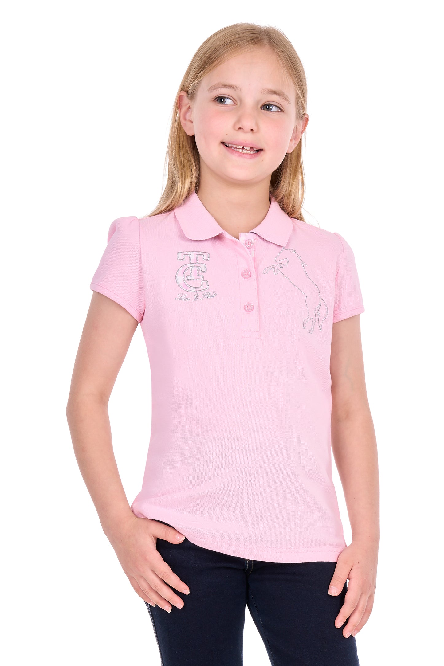 GIRLS DAISY SS POLO