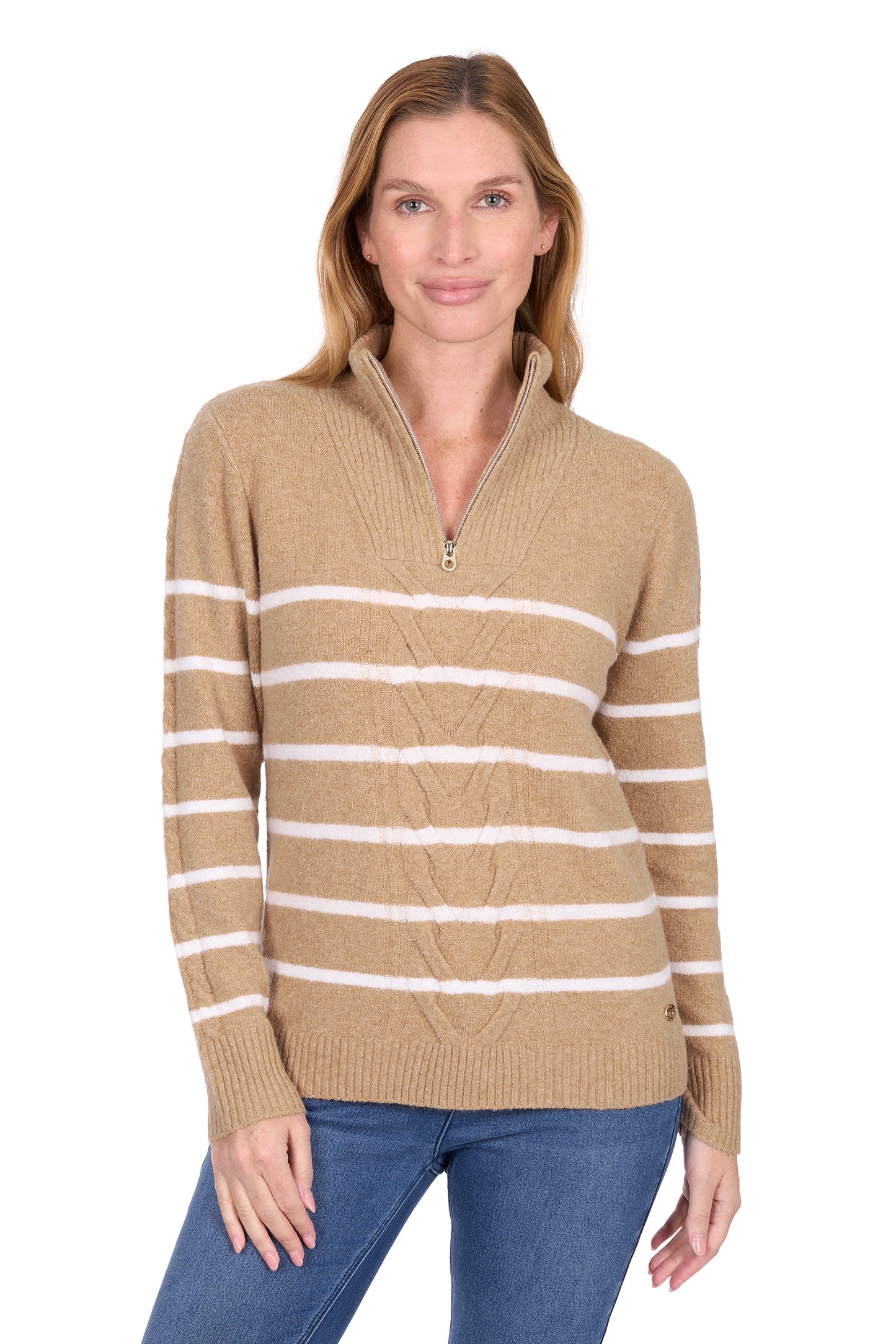 WMNS LUNA 1/4 ZIP JUMPER