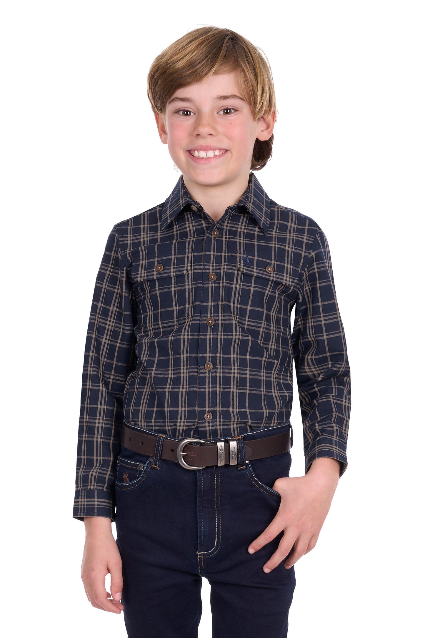 BOYS ADAM 2PKT LS SHIRT