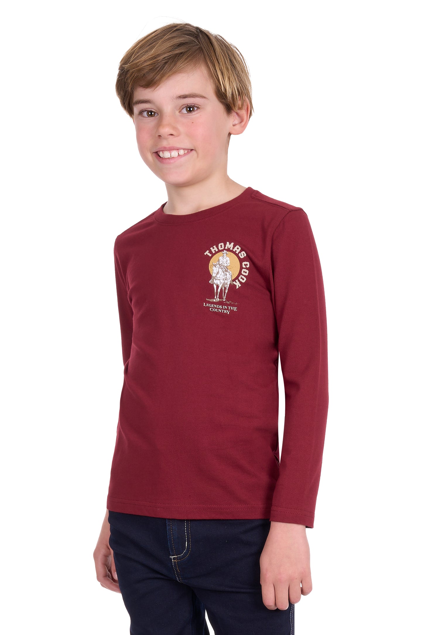 BOYS SUNSET LS TEE