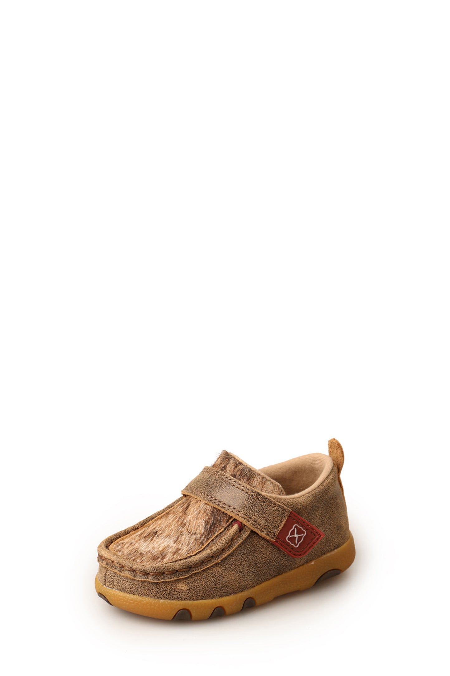 INFANTS COW FUR CASUAL MOCS