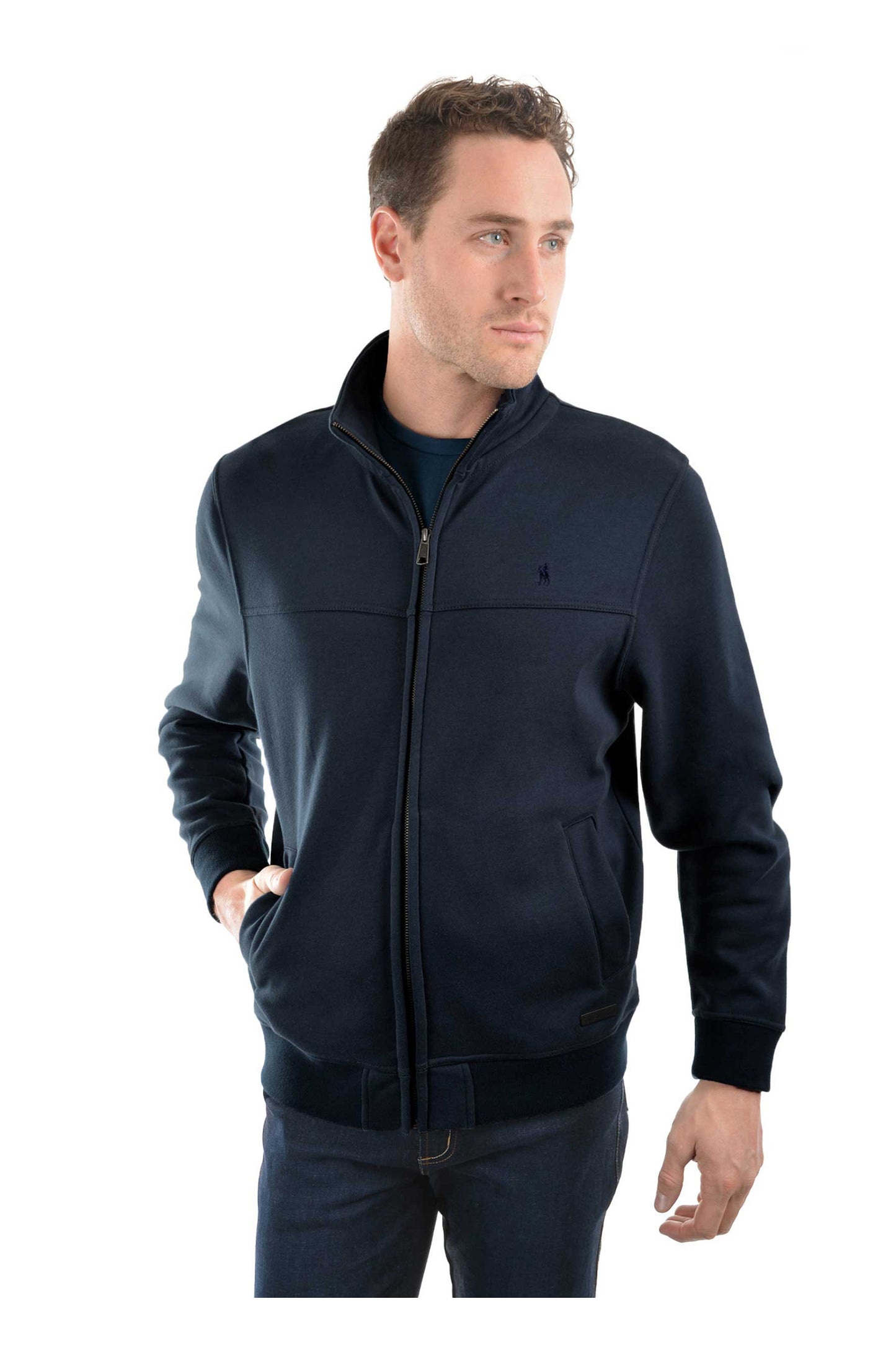 MENS ZIP UP FLEECE JACKET