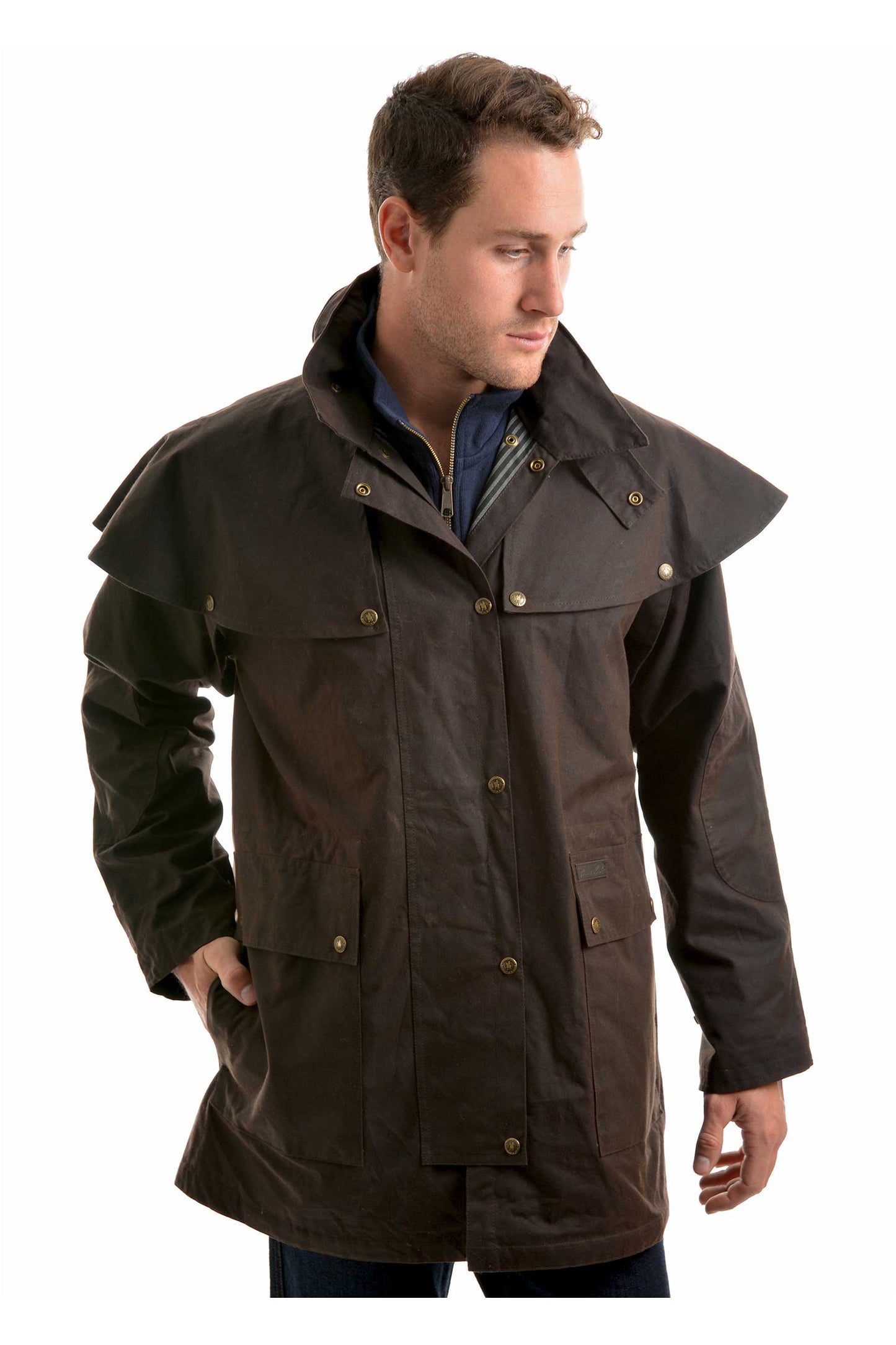 HI COUNTRY OILSKIN SHORT COAT