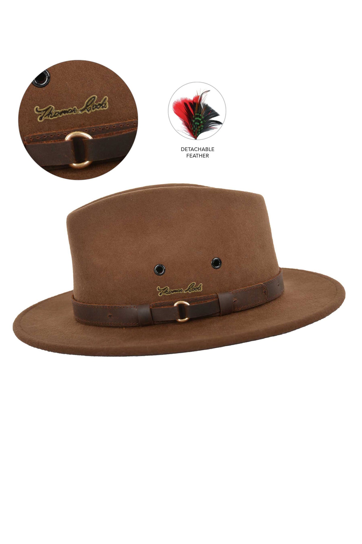 CASABLANCA MERINOWOOL FELT HAT