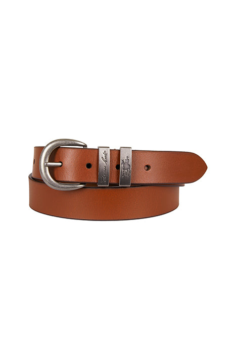 NARROW SILVER TWIN KEEPER BELT