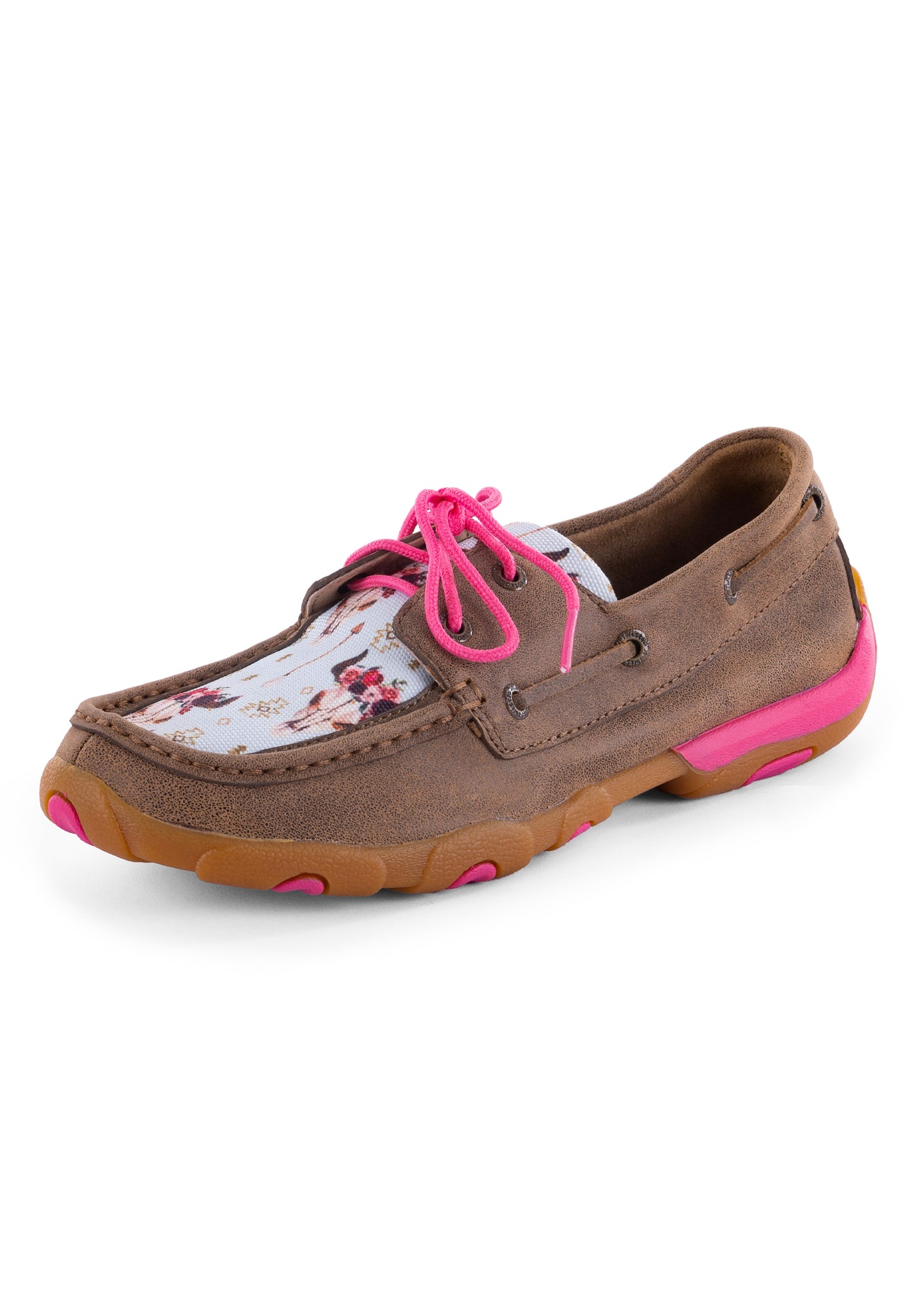 SKULL ARROW MOCS LOW LACE UP