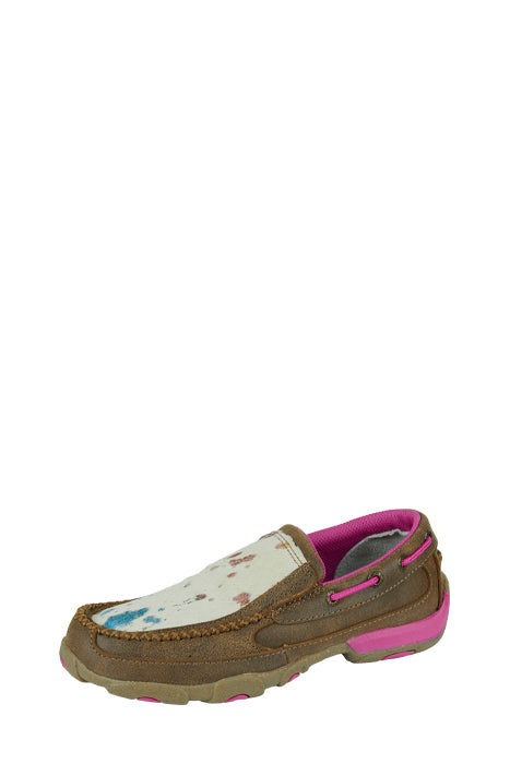 CHILDS RAINBOW HAIR MOCS