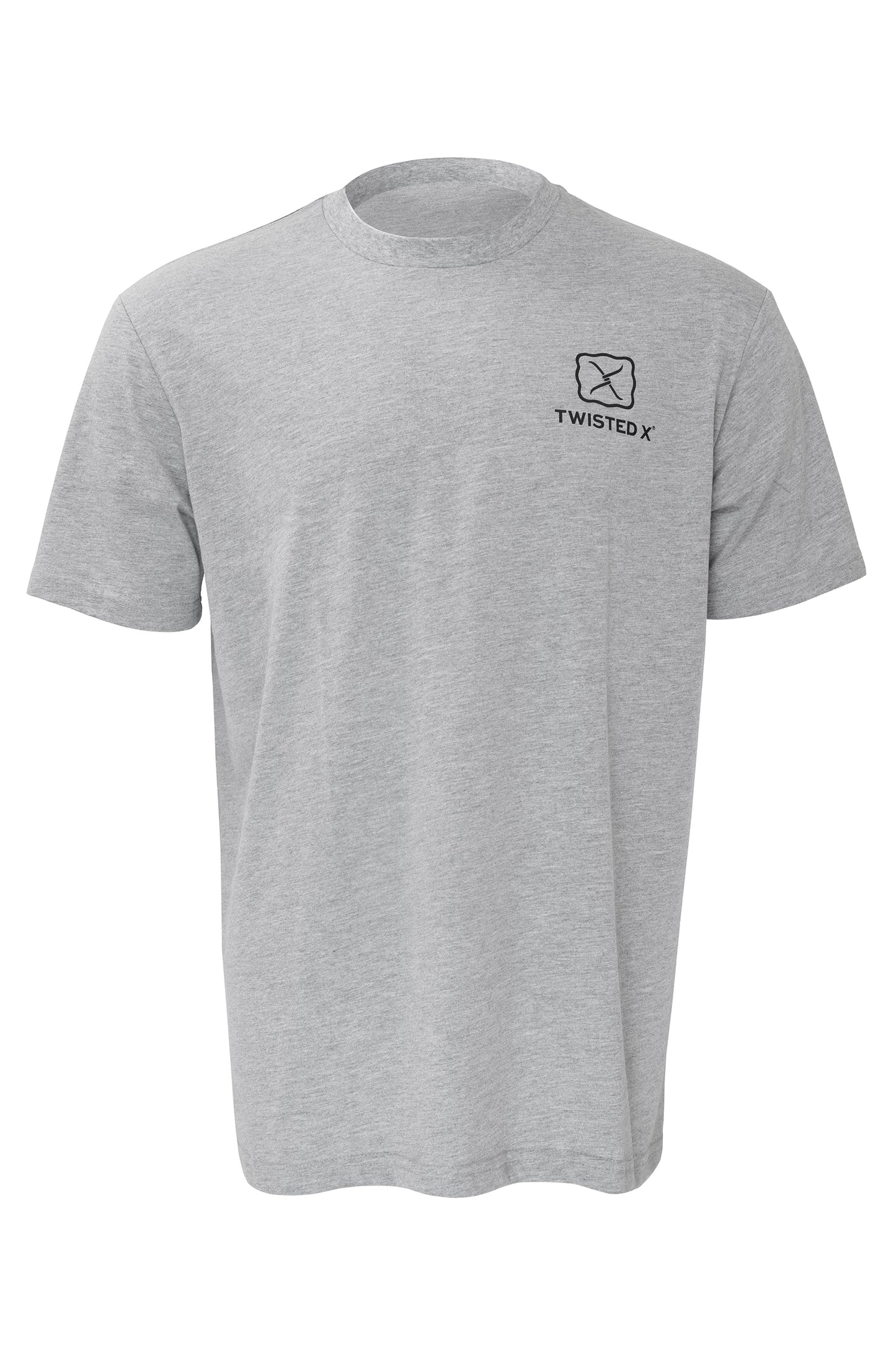MENS GREY HORSE SS TEE