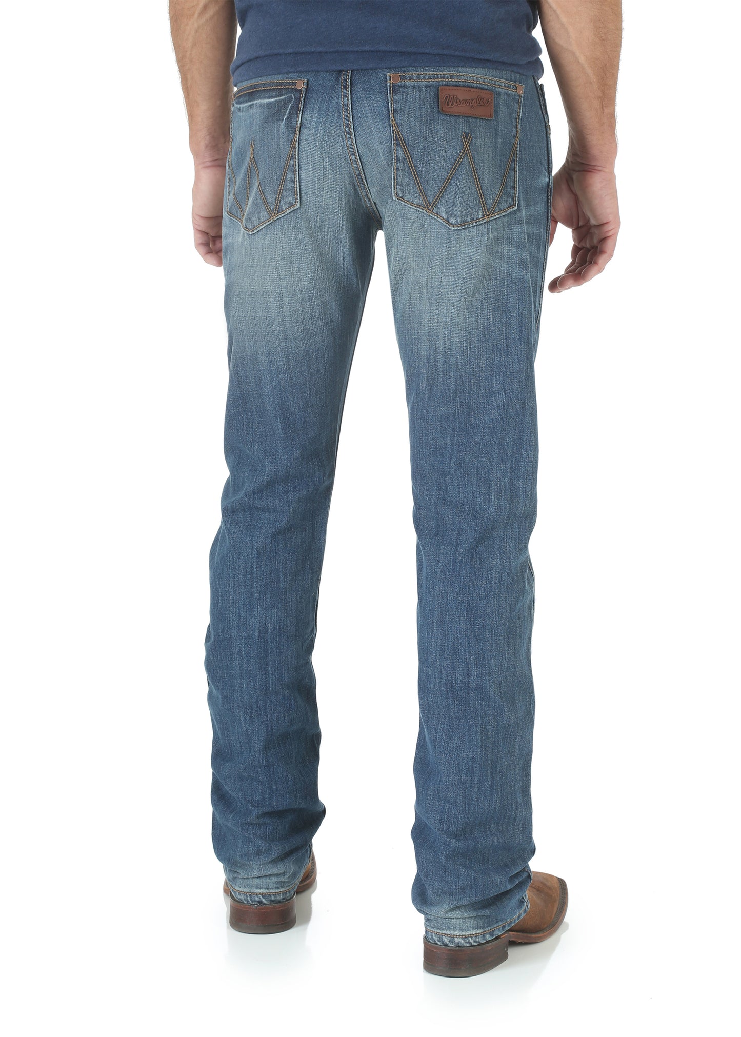 MENS RETRO SLIM STRAIGHT JEAN