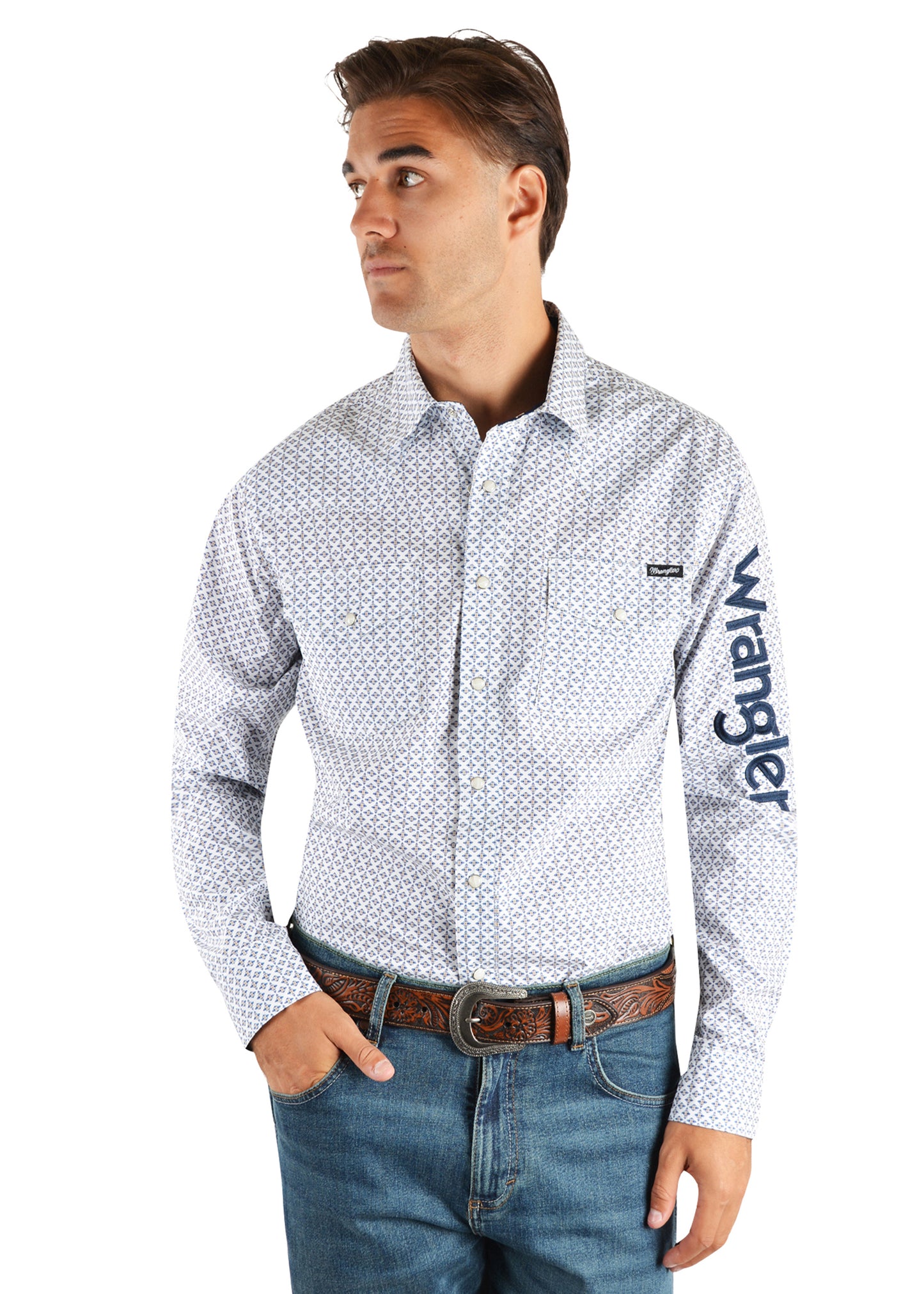 DANIEL PRINT WESTERN L/S SHIRT