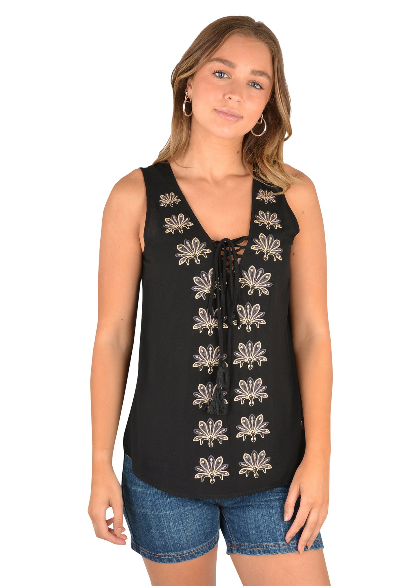 ROSALIE WOVEN TANK