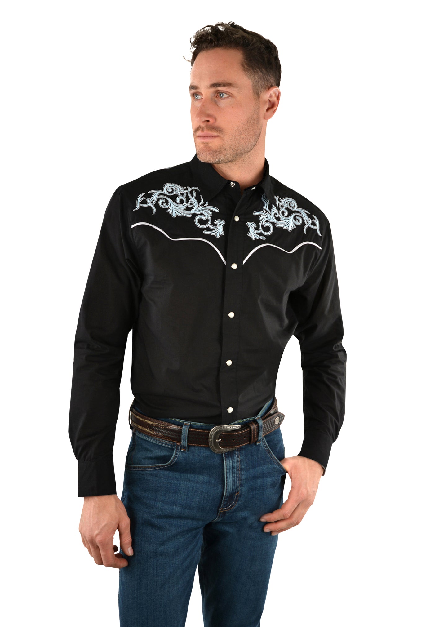 NIXON EMB L/S SHIRT