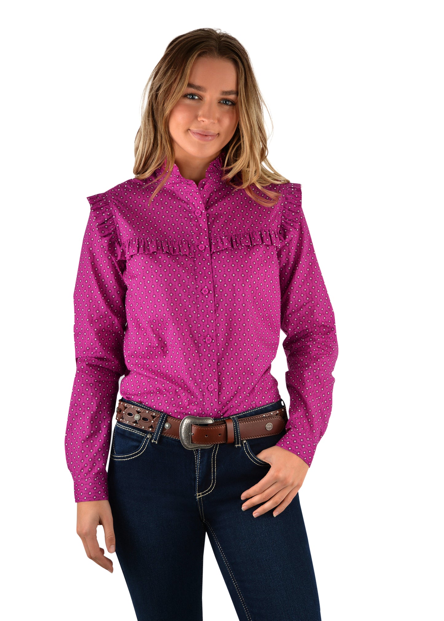NIKKA FRILL L/S SHIRT